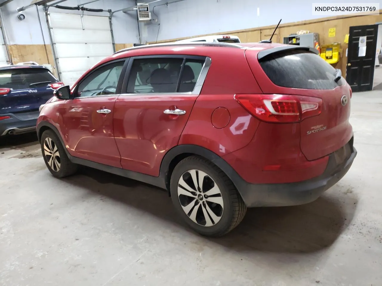 2013 Kia Sportage Ex VIN: KNDPC3A24D7531769 Lot: 71093534