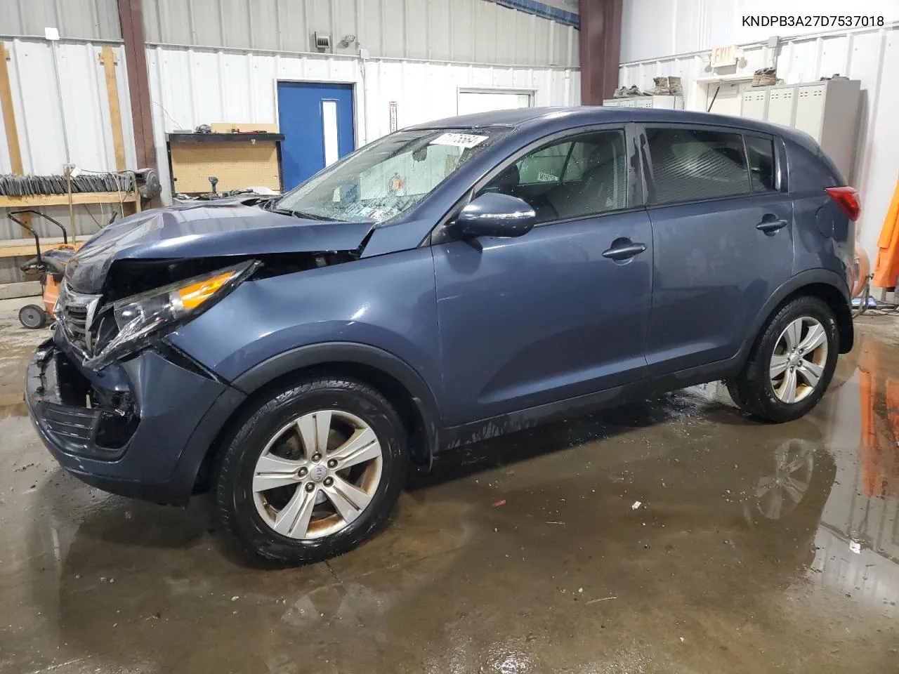 KNDPB3A27D7537018 2013 Kia Sportage Base