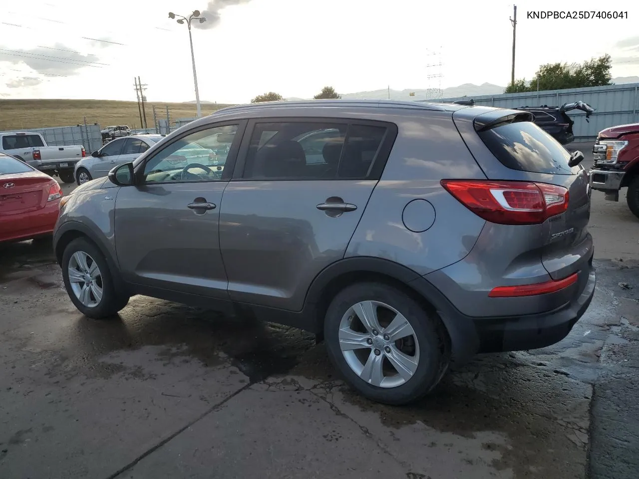 2013 Kia Sportage Lx VIN: KNDPBCA25D7406041 Lot: 71575054