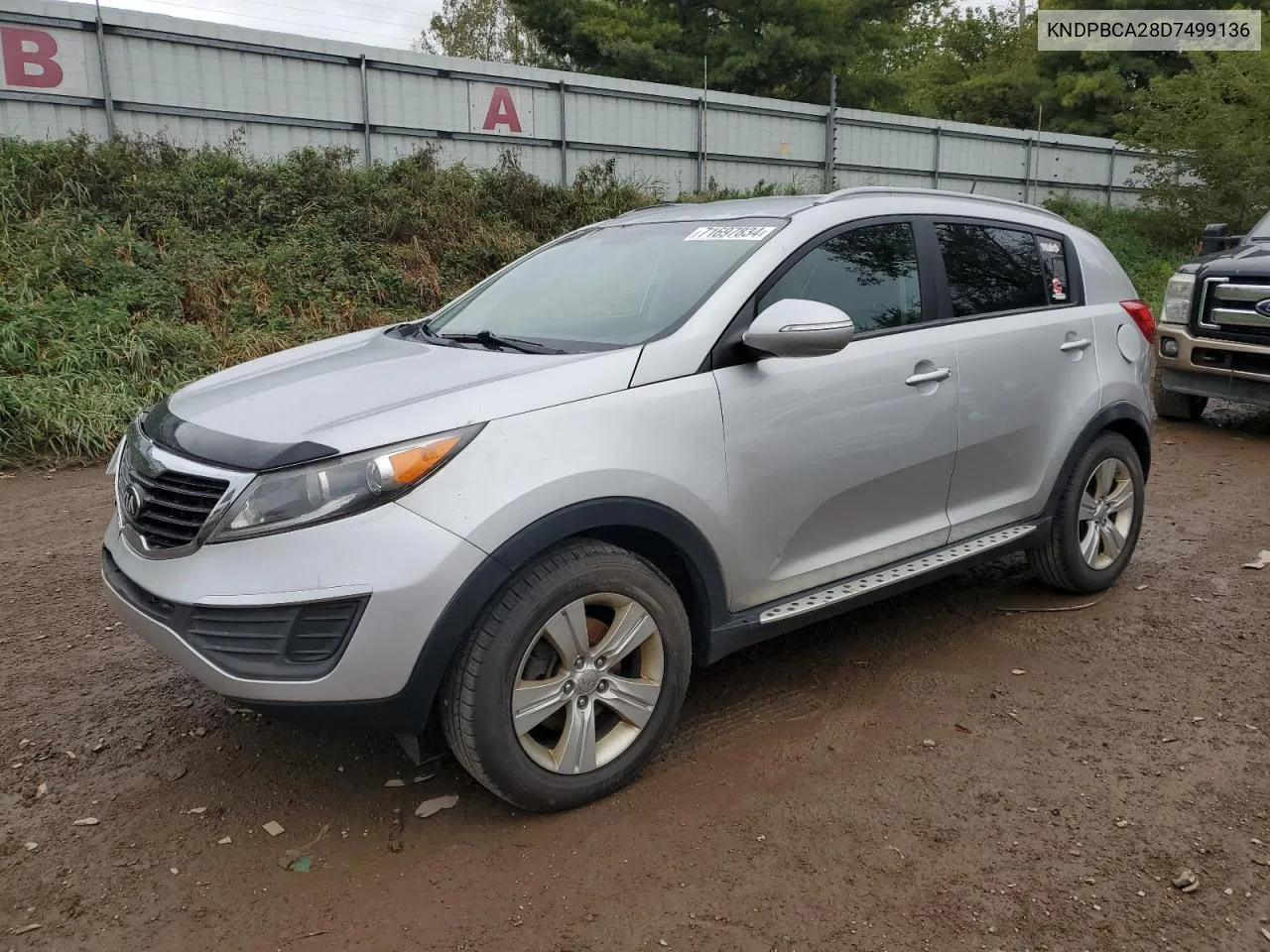 KNDPBCA28D7499136 2013 Kia Sportage Lx