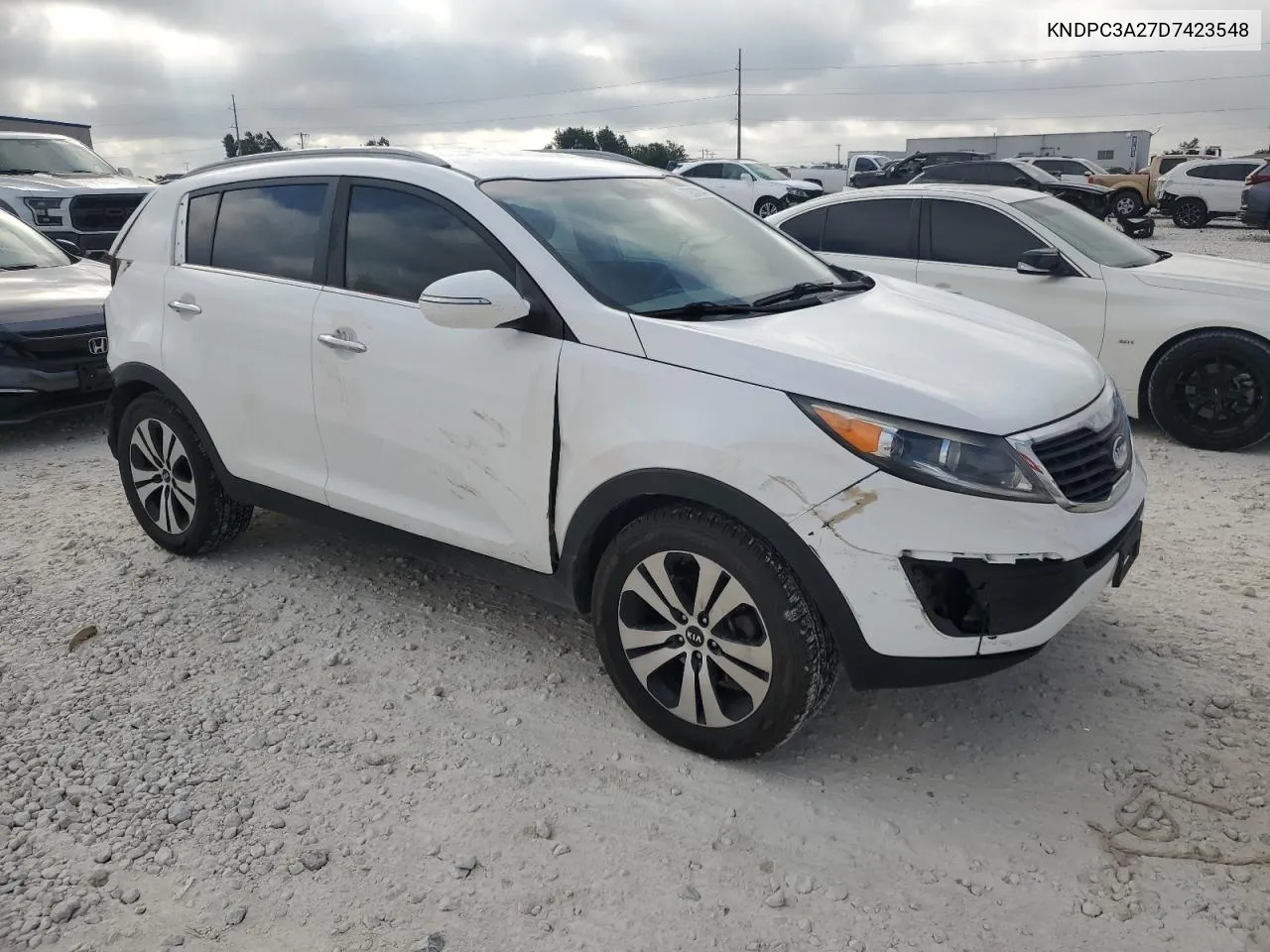 KNDPC3A27D7423548 2013 Kia Sportage Ex