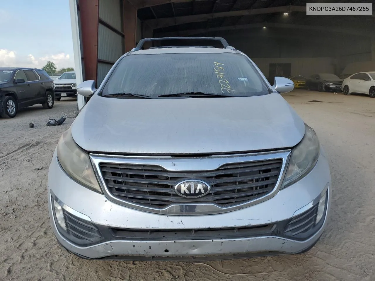 KNDPC3A26D7467265 2013 Kia Sportage Ex