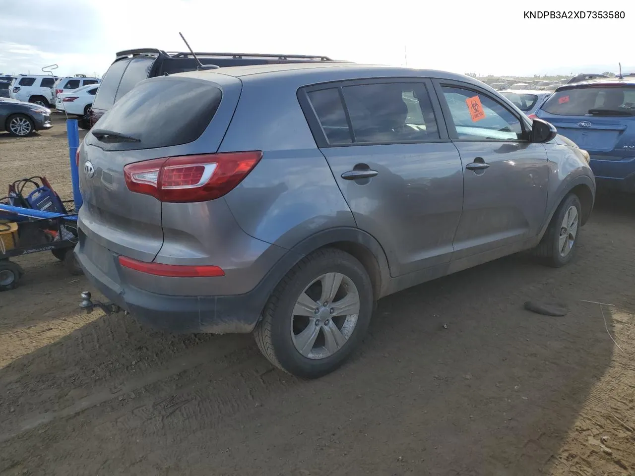 KNDPB3A2XD7353580 2013 Kia Sportage Base