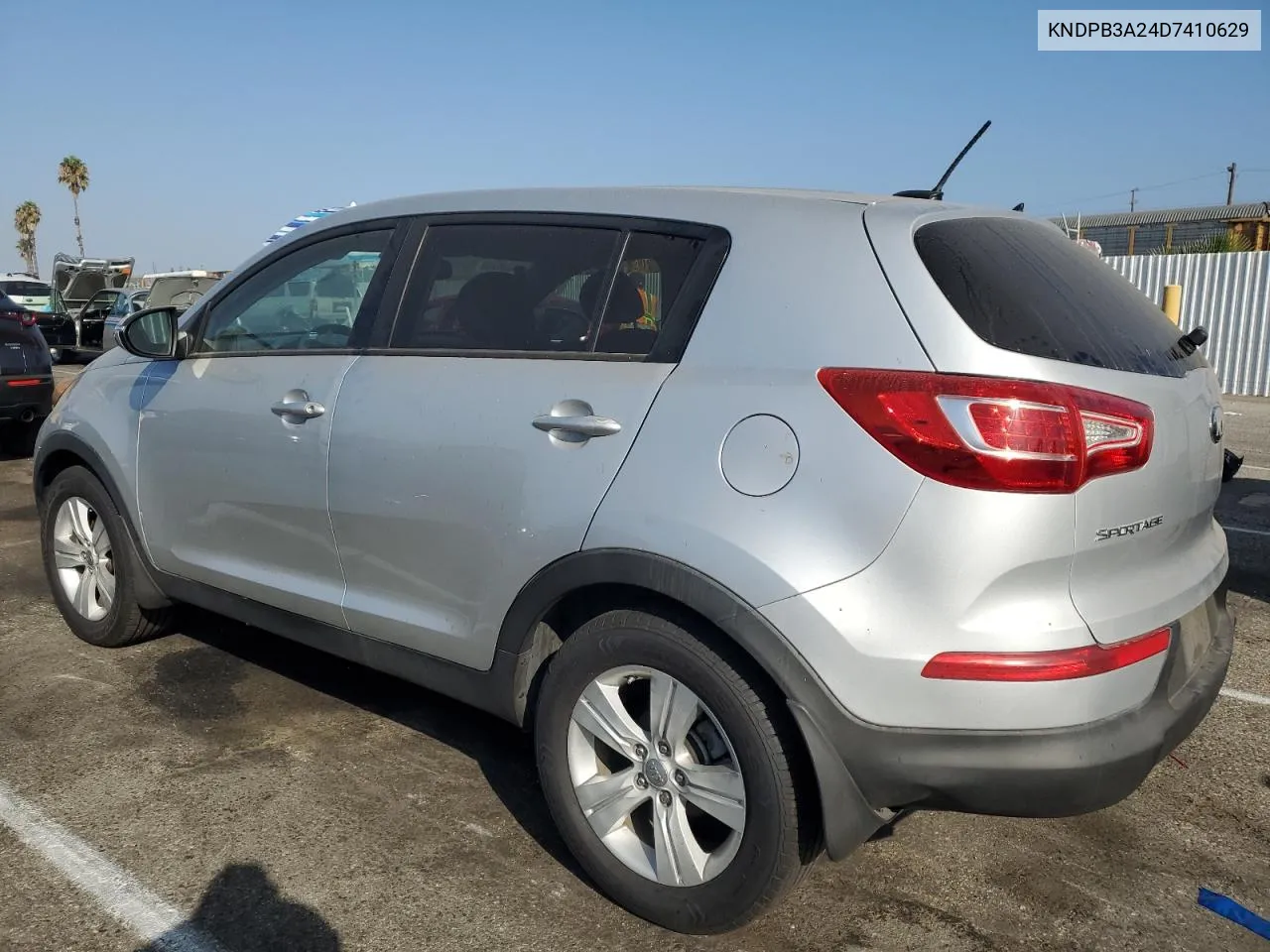 2013 Kia Sportage Base VIN: KNDPB3A24D7410629 Lot: 72473394