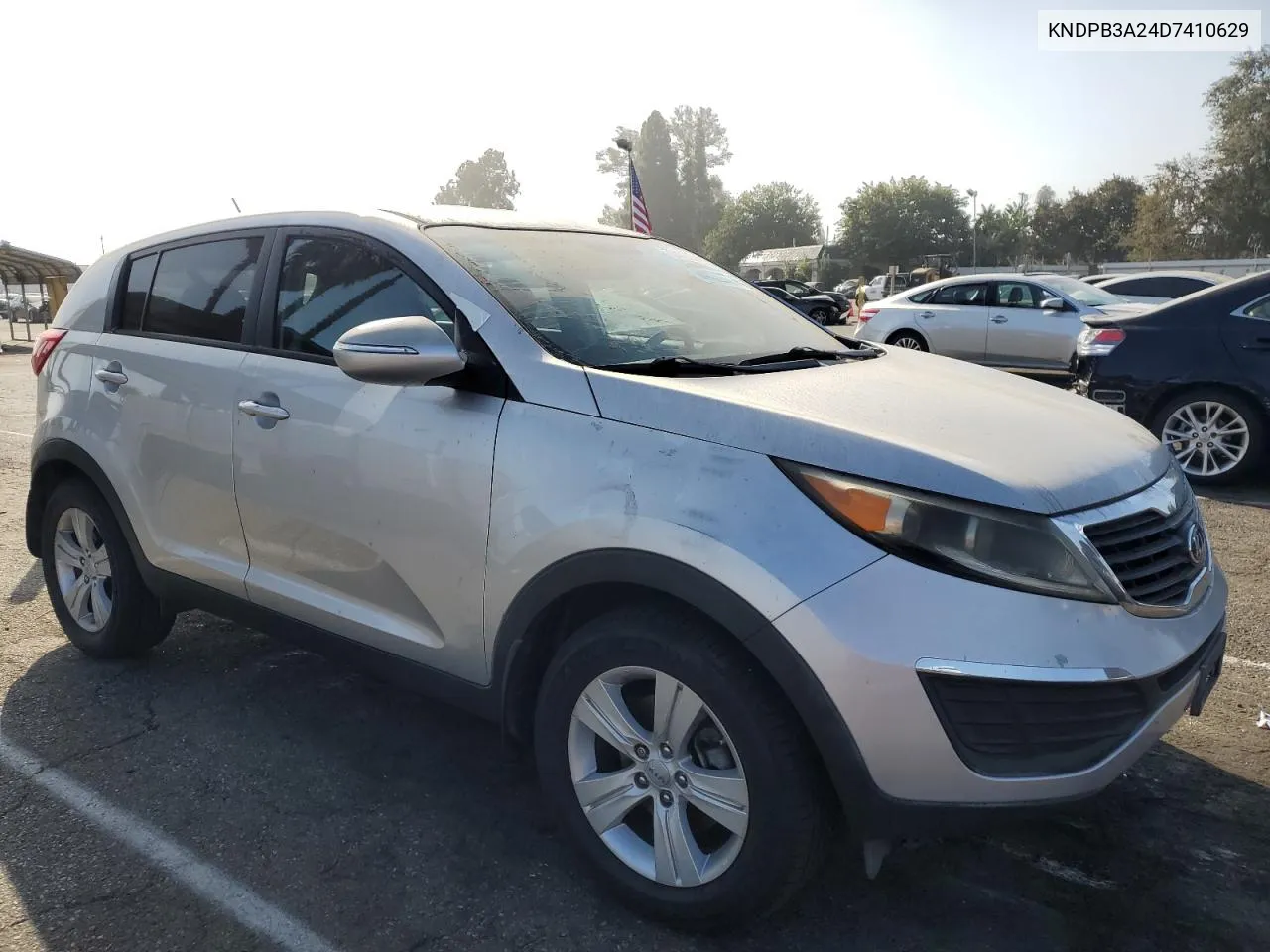 2013 Kia Sportage Base VIN: KNDPB3A24D7410629 Lot: 72473394