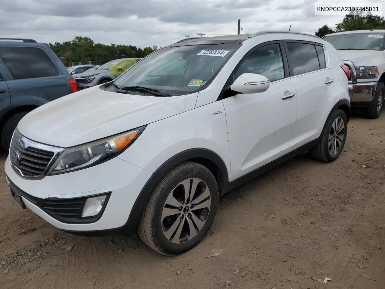 KNDPCCA23D7445031 2013 Kia Sportage Ex