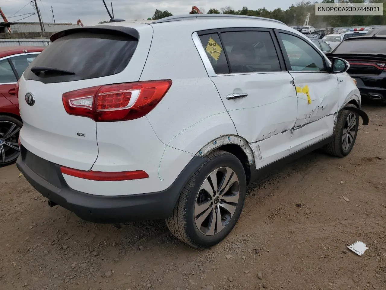 KNDPCCA23D7445031 2013 Kia Sportage Ex