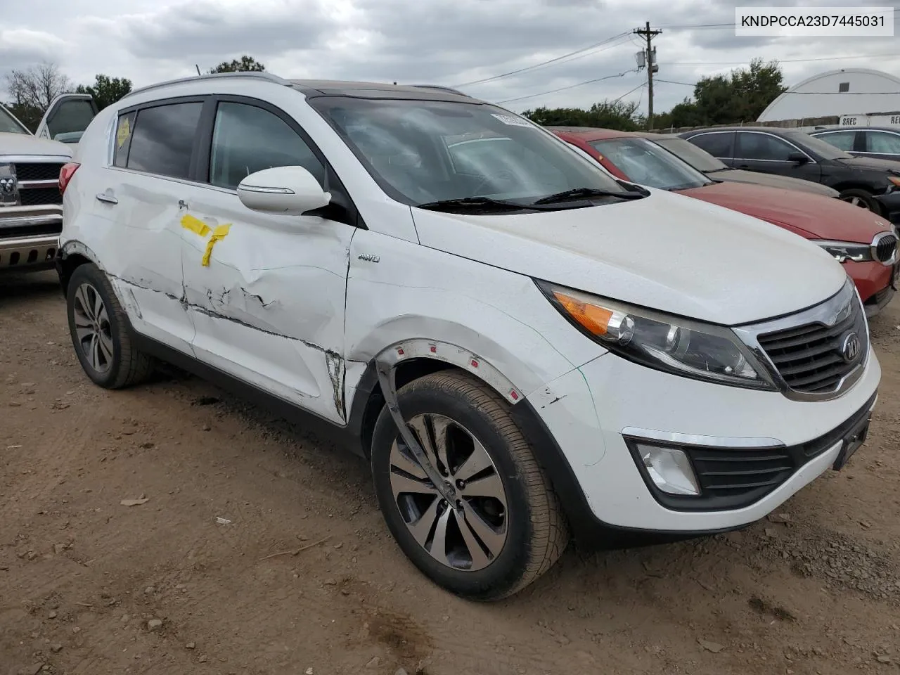 KNDPCCA23D7445031 2013 Kia Sportage Ex