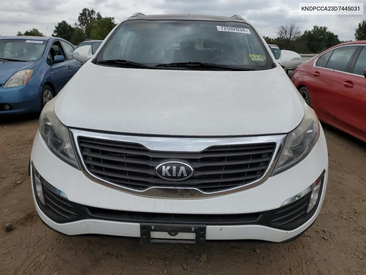 KNDPCCA23D7445031 2013 Kia Sportage Ex