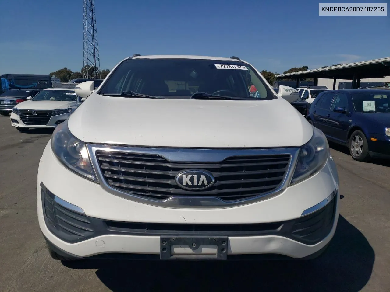 KNDPBCA20D7487255 2013 Kia Sportage Lx