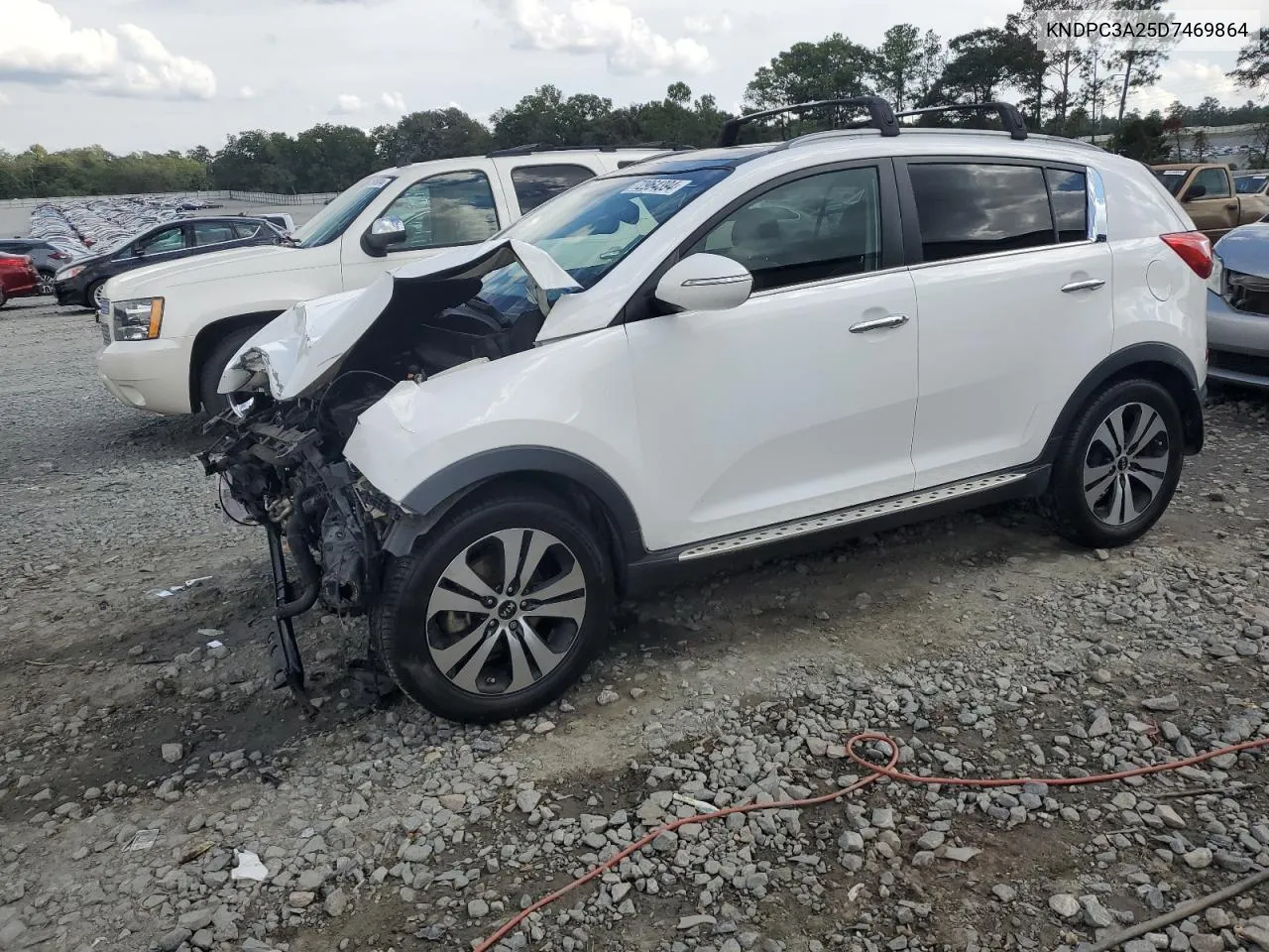 2013 Kia Sportage Ex VIN: KNDPC3A25D7469864 Lot: 72964394