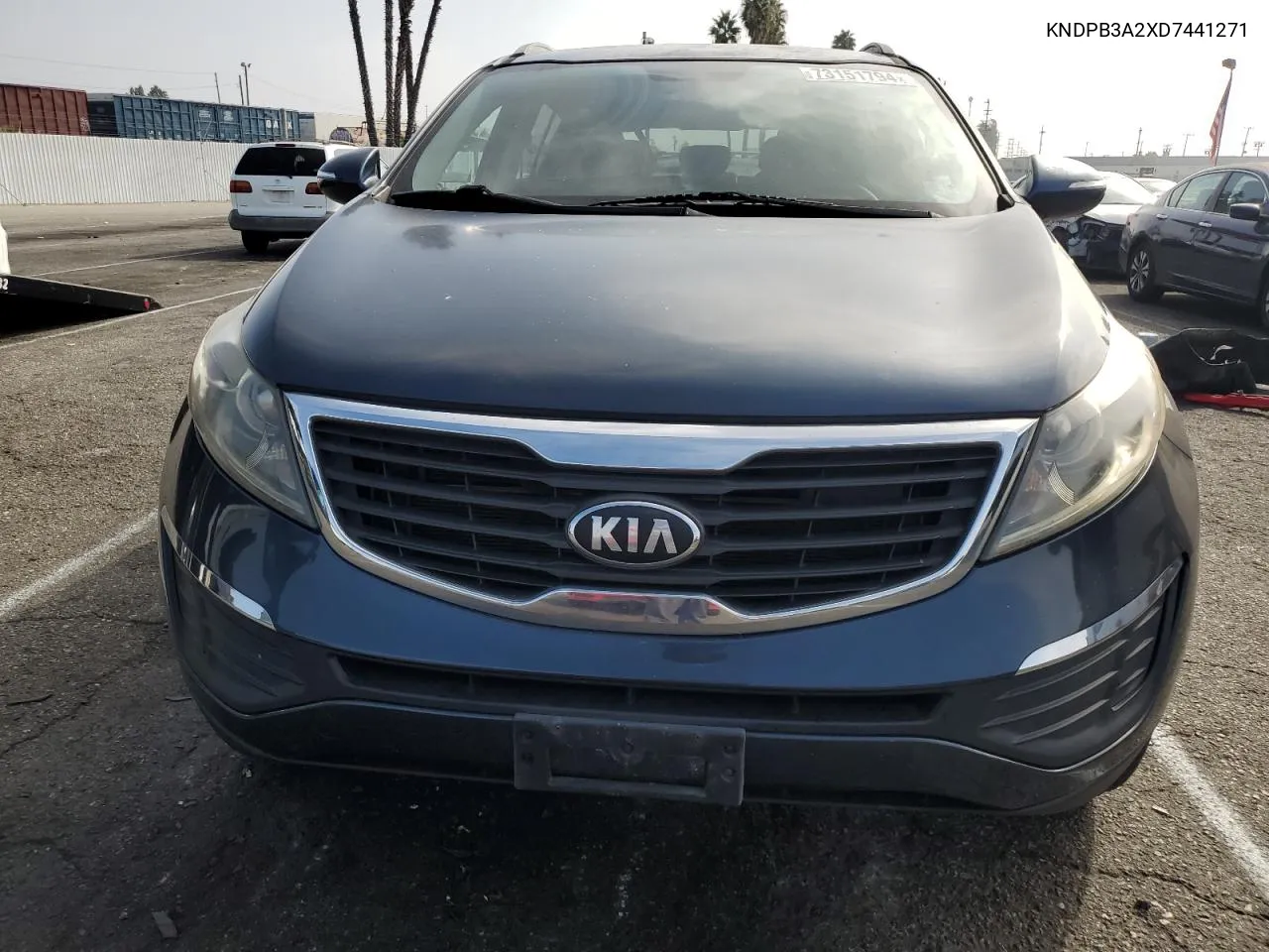 2013 Kia Sportage Base VIN: KNDPB3A2XD7441271 Lot: 73151794