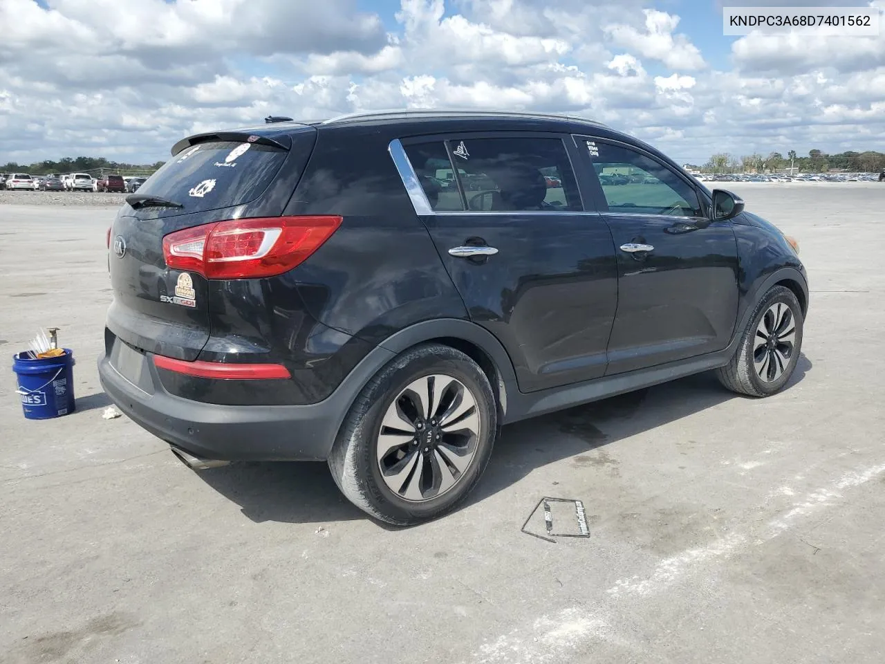 2013 Kia Sportage Sx VIN: KNDPC3A68D7401562 Lot: 73203054