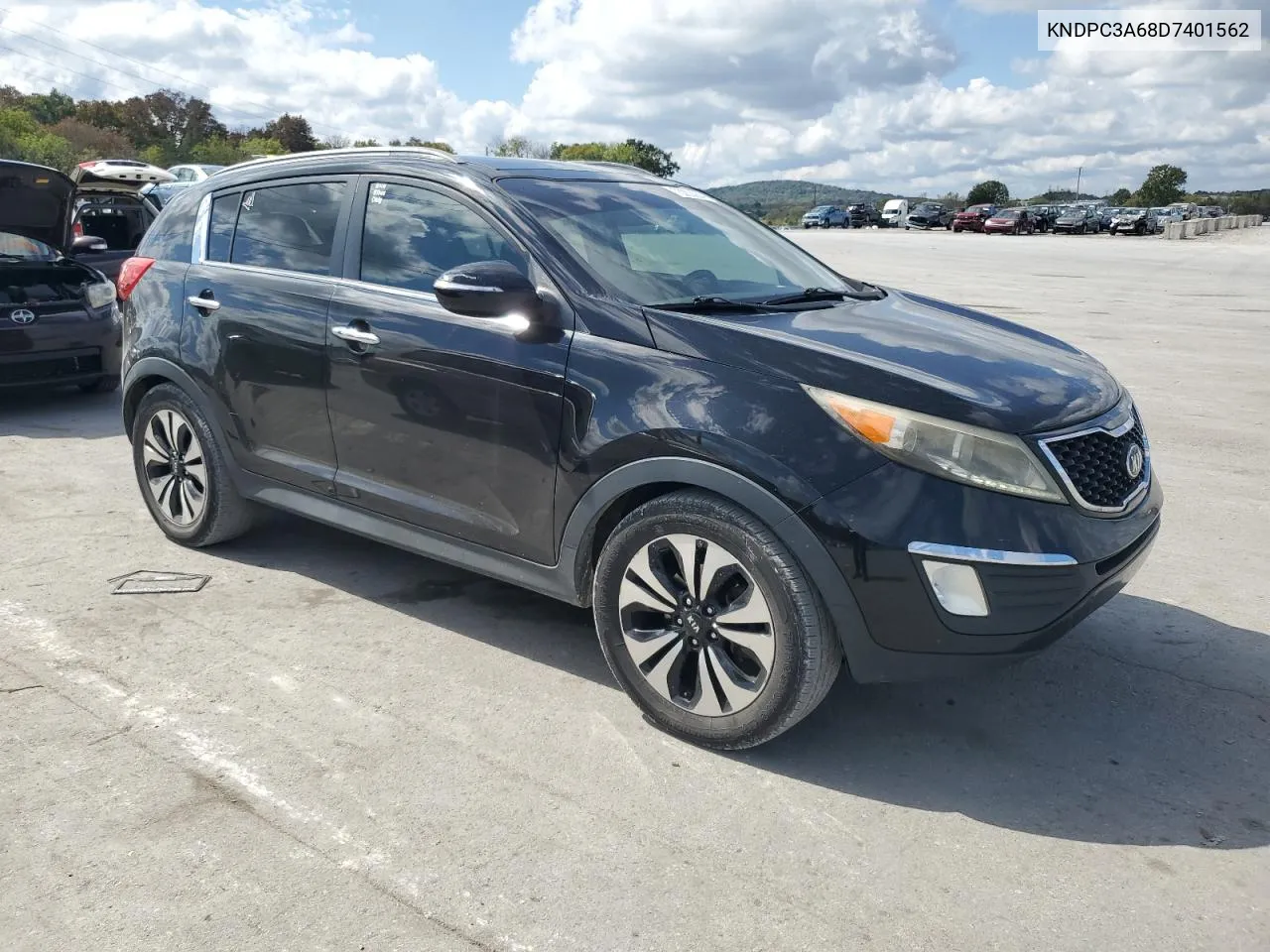 2013 Kia Sportage Sx VIN: KNDPC3A68D7401562 Lot: 73203054