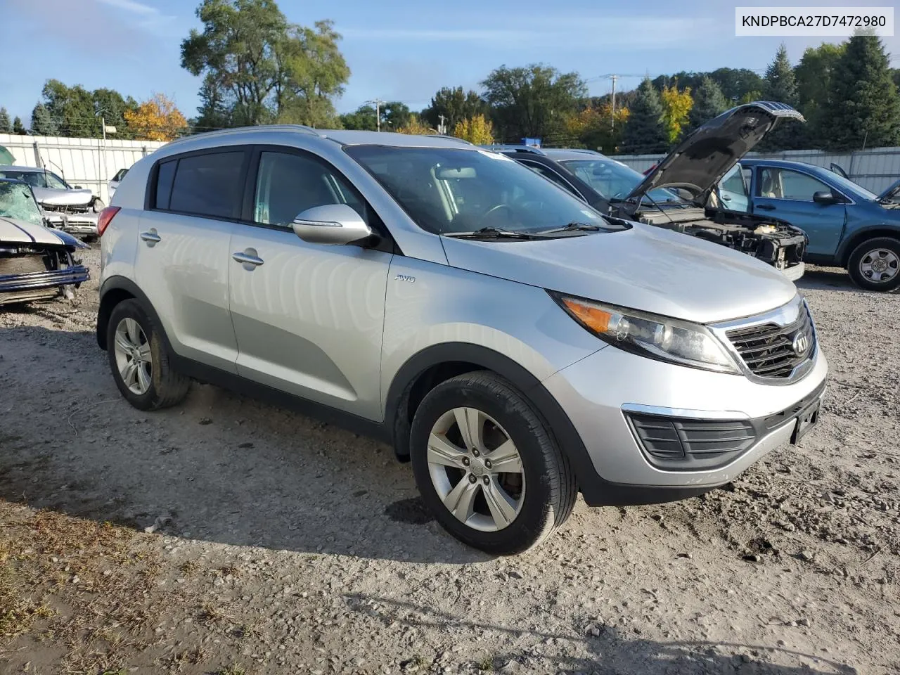 KNDPBCA27D7472980 2013 Kia Sportage Lx