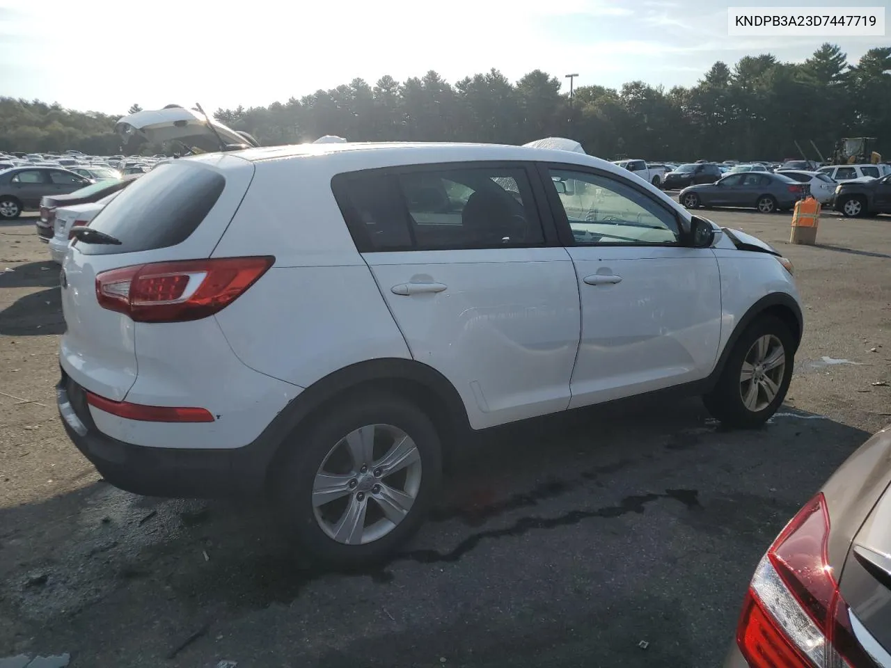 2013 Kia Sportage Base VIN: KNDPB3A23D7447719 Lot: 73698404