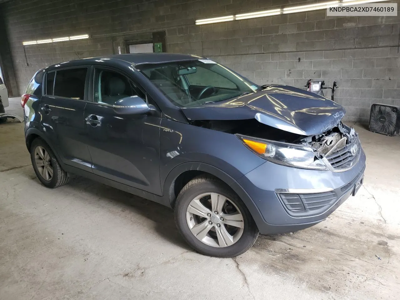 2013 Kia Sportage Lx VIN: KNDPBCA2XD7460189 Lot: 74225934