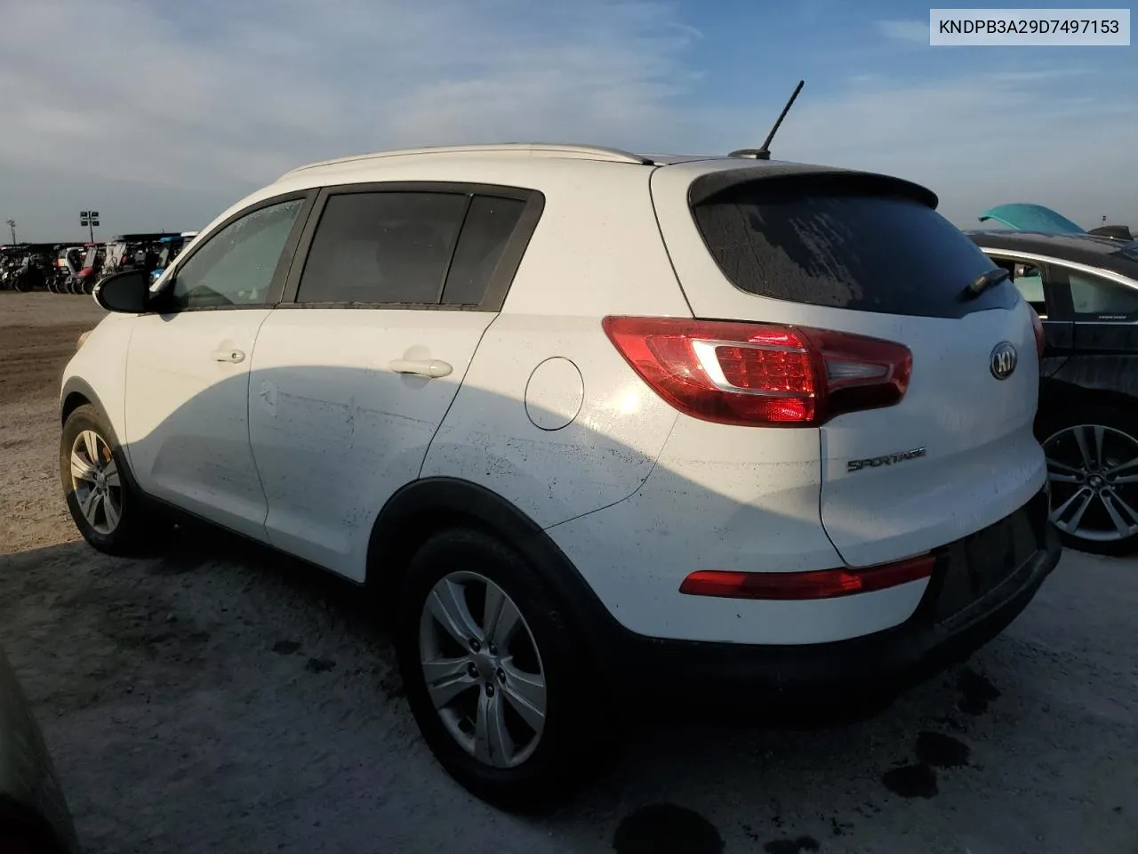 2013 Kia Sportage Base VIN: KNDPB3A29D7497153 Lot: 74846924