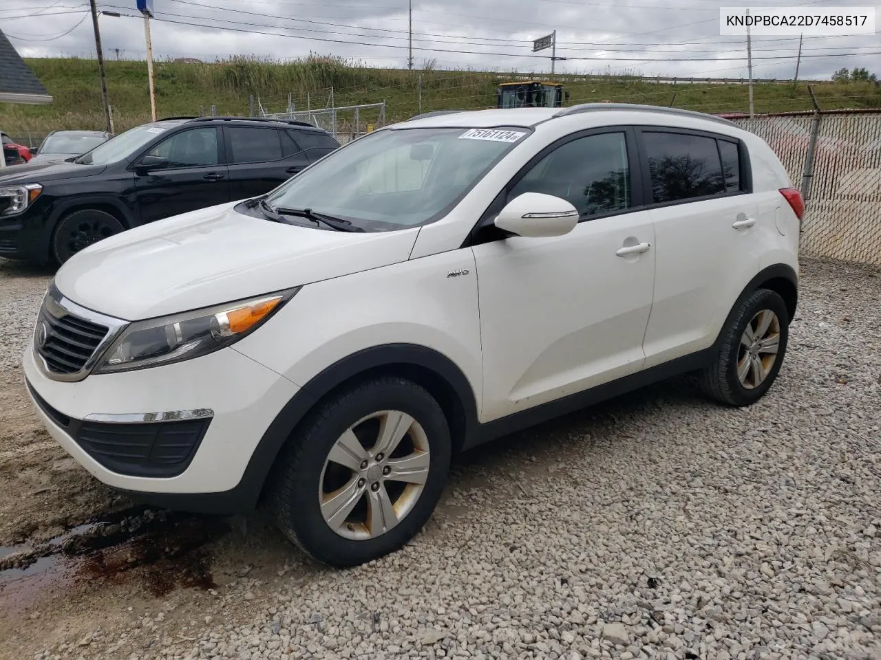 KNDPBCA22D7458517 2013 Kia Sportage Lx