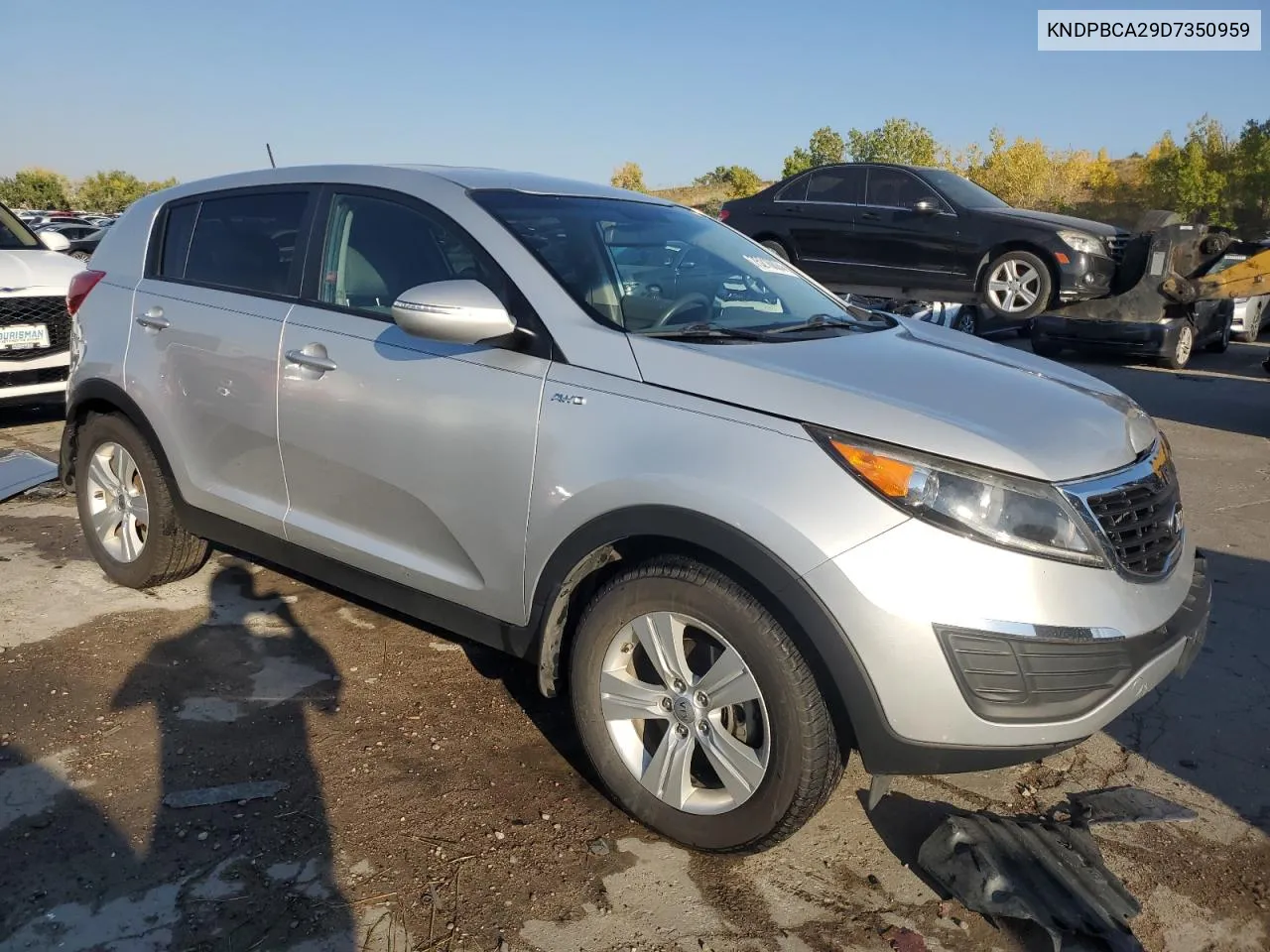 2013 Kia Sportage Lx VIN: KNDPBCA29D7350959 Lot: 75216824