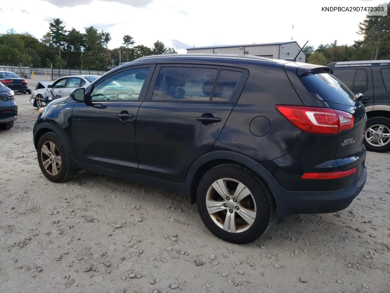 2013 Kia Sportage Lx VIN: KNDPBCA29D7472303 Lot: 75390914