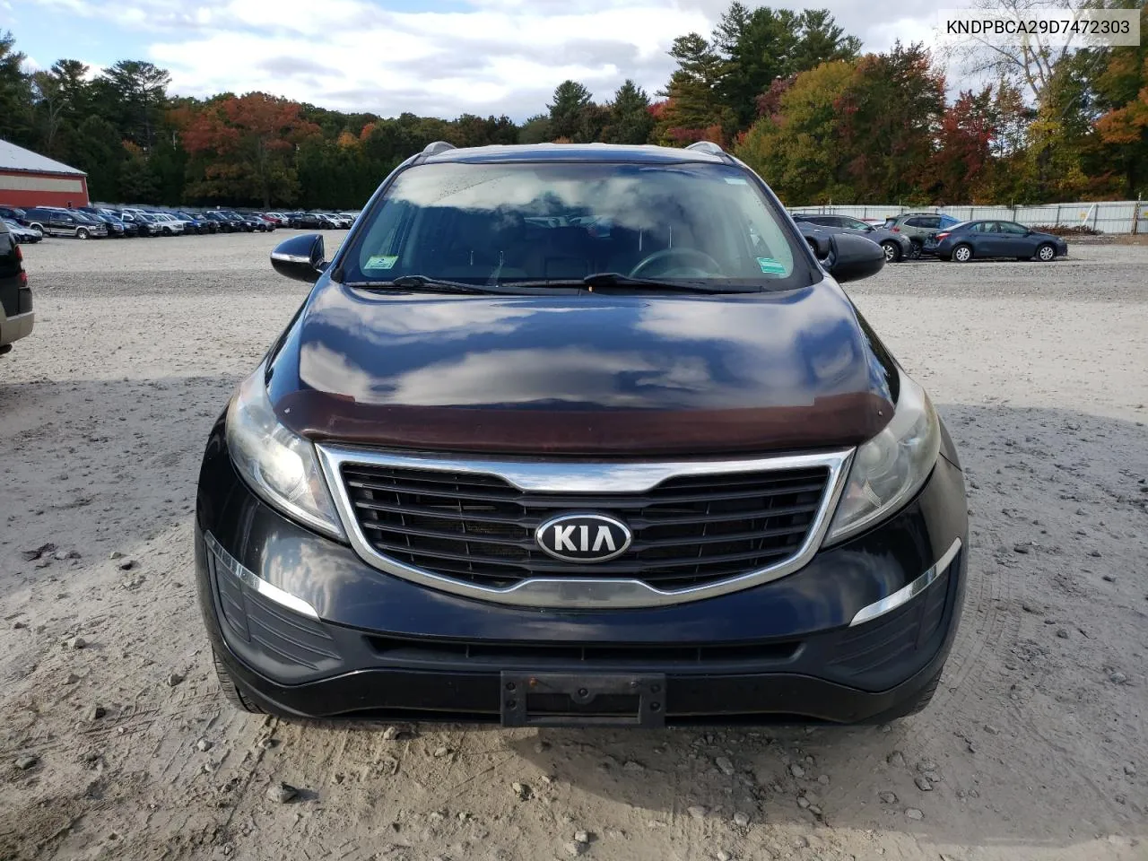 2013 Kia Sportage Lx VIN: KNDPBCA29D7472303 Lot: 75390914