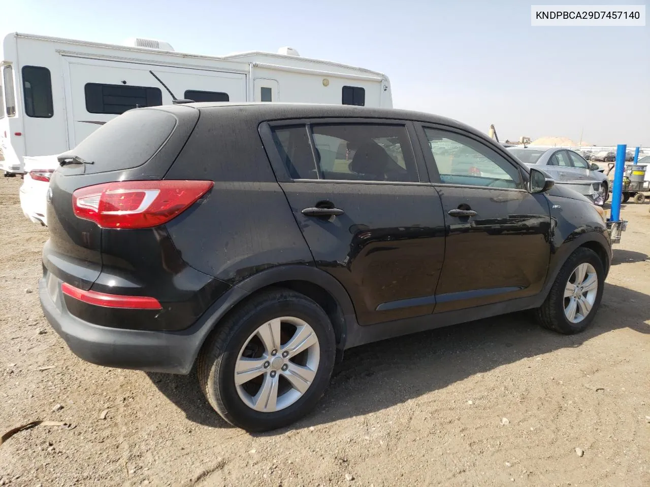 2013 Kia Sportage Lx VIN: KNDPBCA29D7457140 Lot: 75826554