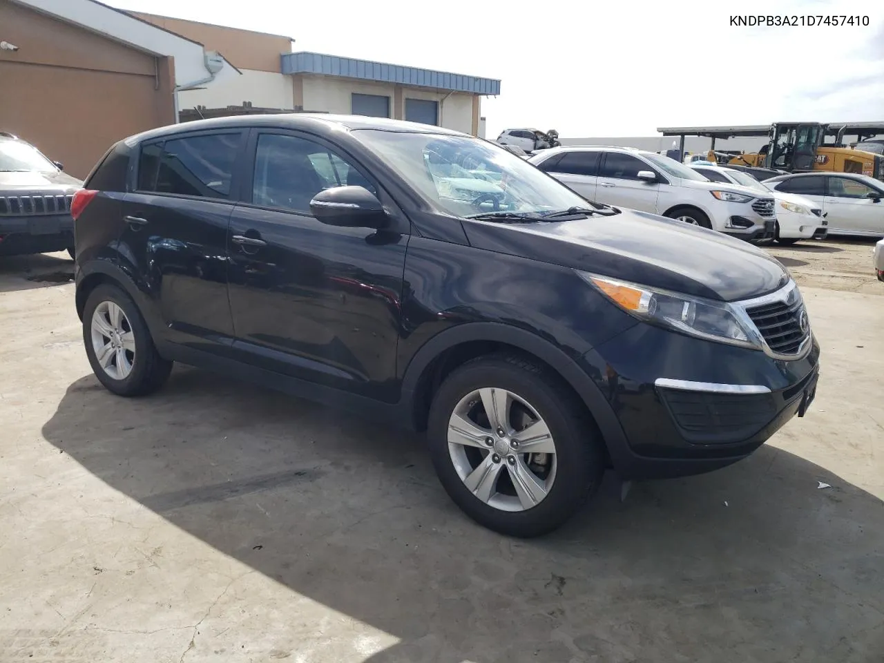 2013 Kia Sportage Base VIN: KNDPB3A21D7457410 Lot: 75860164