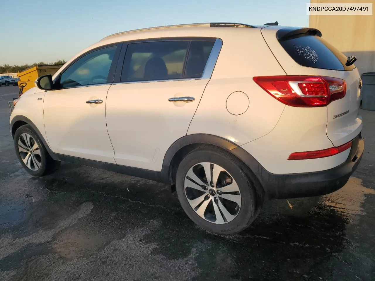 2013 Kia Sportage Ex VIN: KNDPCCA20D7497491 Lot: 76170504