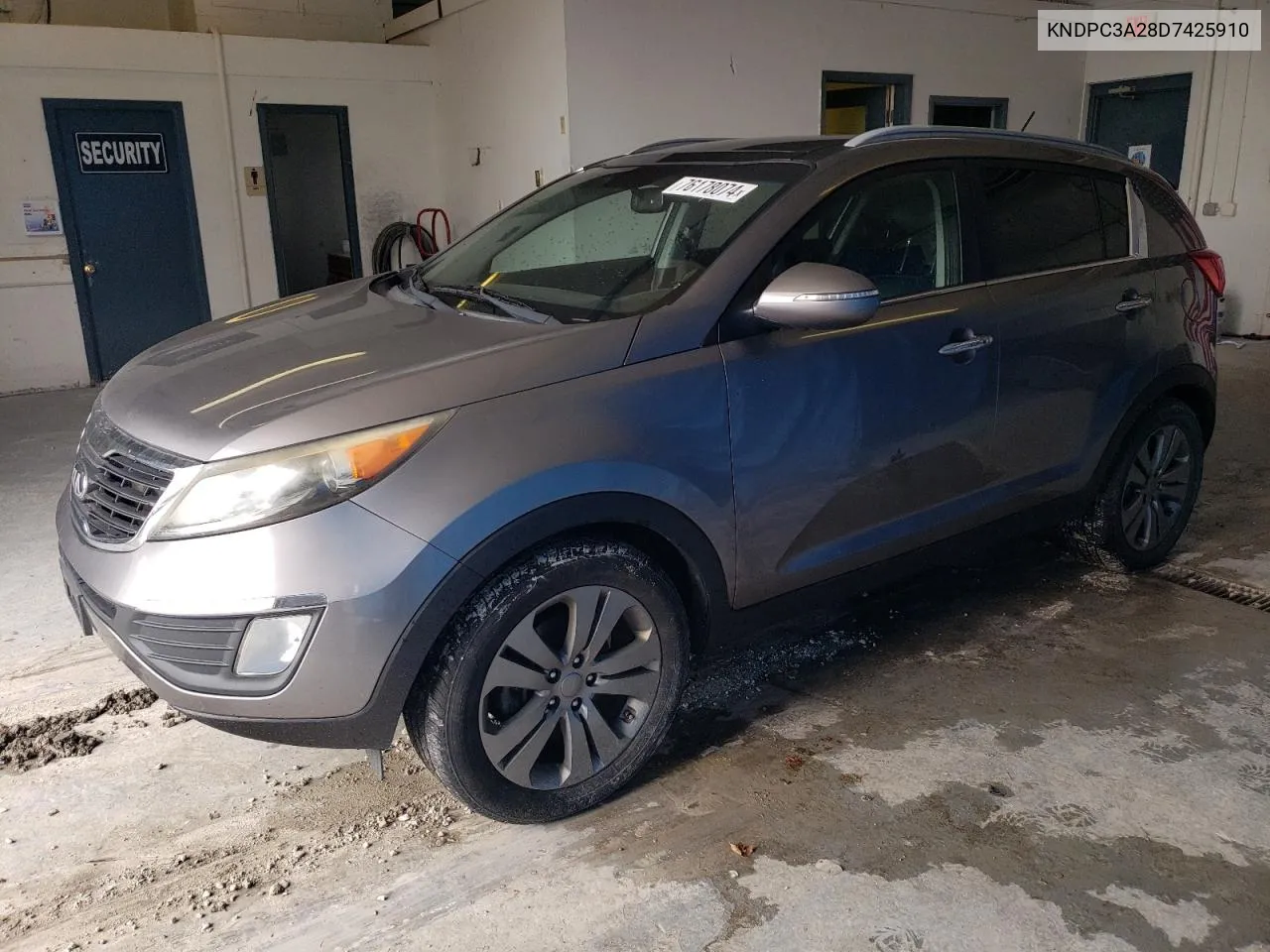 2013 Kia Sportage Ex VIN: KNDPC3A28D7425910 Lot: 76178074