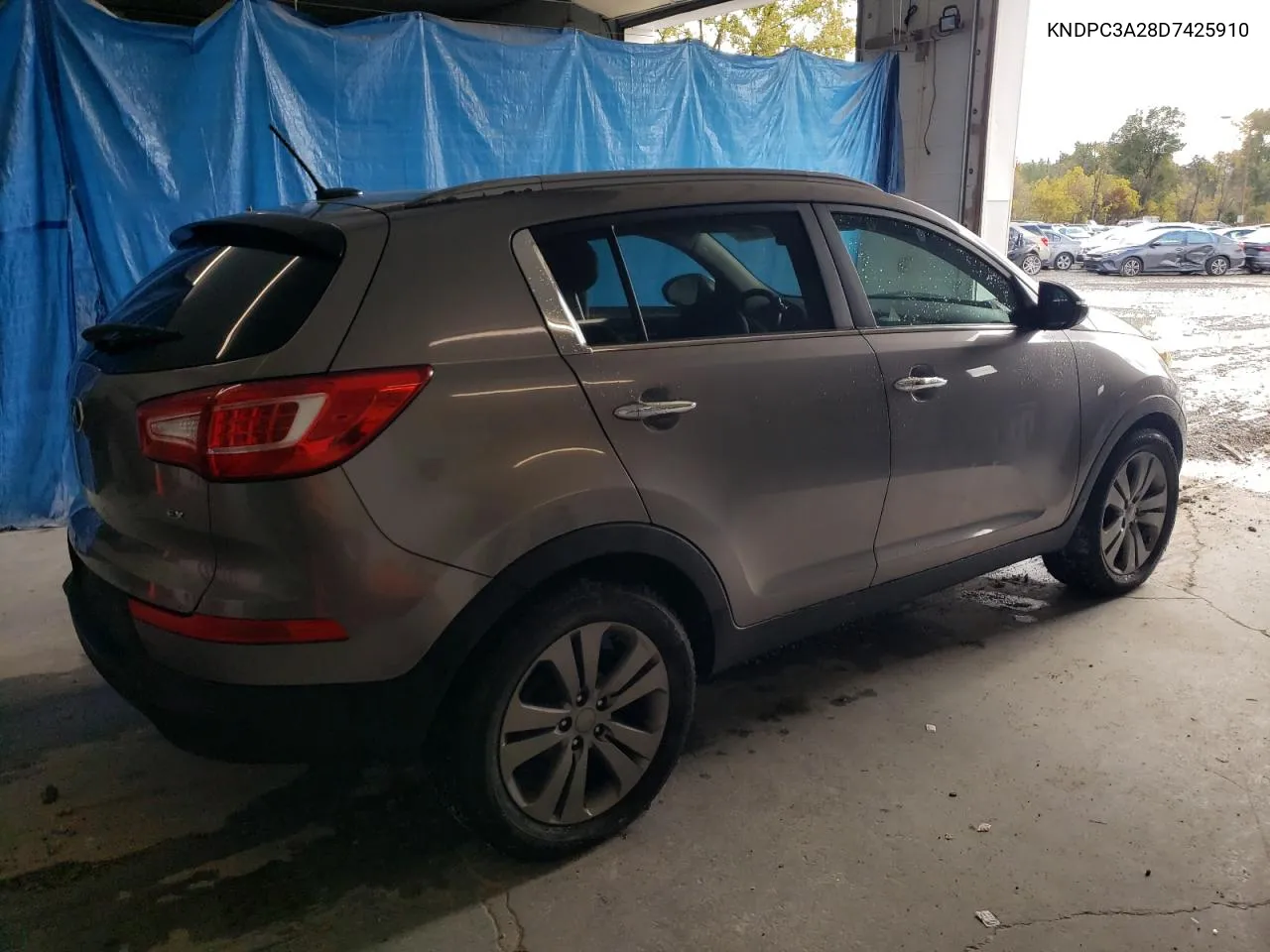 2013 Kia Sportage Ex VIN: KNDPC3A28D7425910 Lot: 76178074