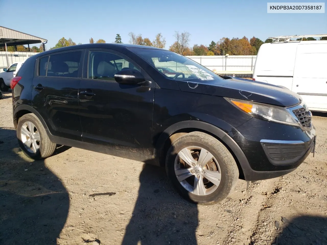 2013 Kia Sportage Base VIN: KNDPB3A20D7358187 Lot: 76230904