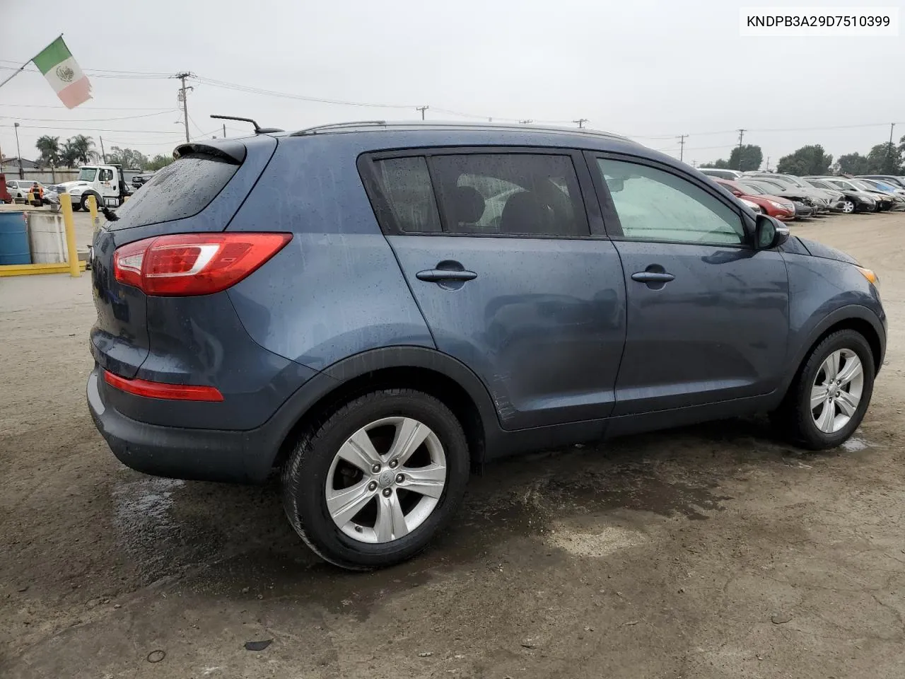 2013 Kia Sportage Base VIN: KNDPB3A29D7510399 Lot: 76595104