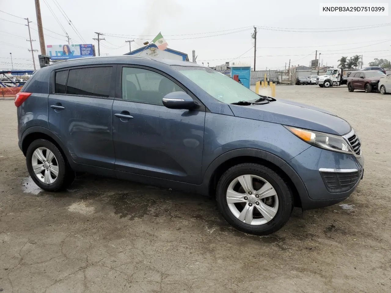 2013 Kia Sportage Base VIN: KNDPB3A29D7510399 Lot: 76595104