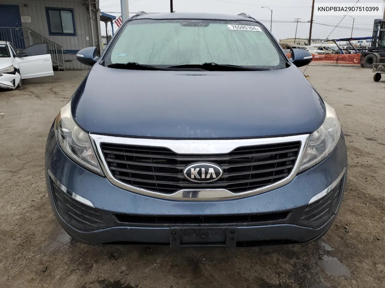 2013 Kia Sportage Base VIN: KNDPB3A29D7510399 Lot: 76595104