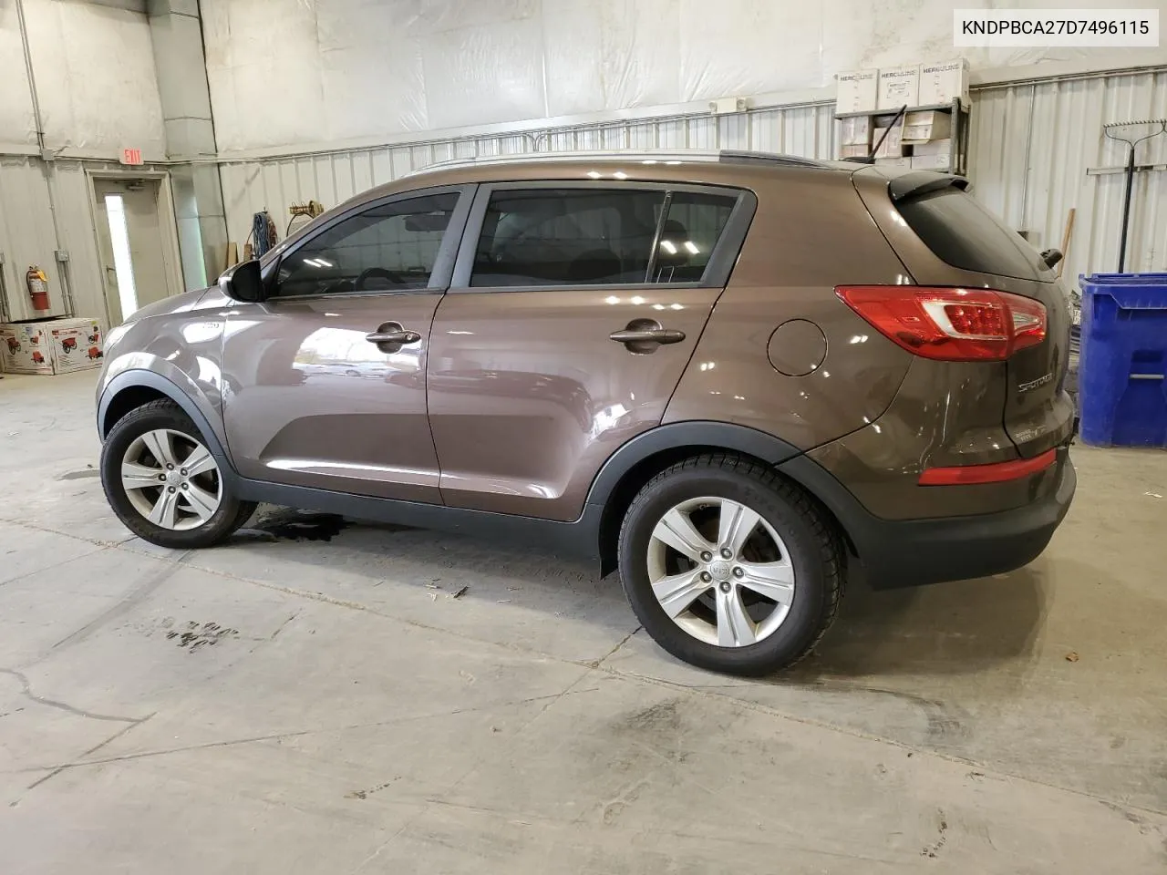 2013 Kia Sportage Lx VIN: KNDPBCA27D7496115 Lot: 76697144