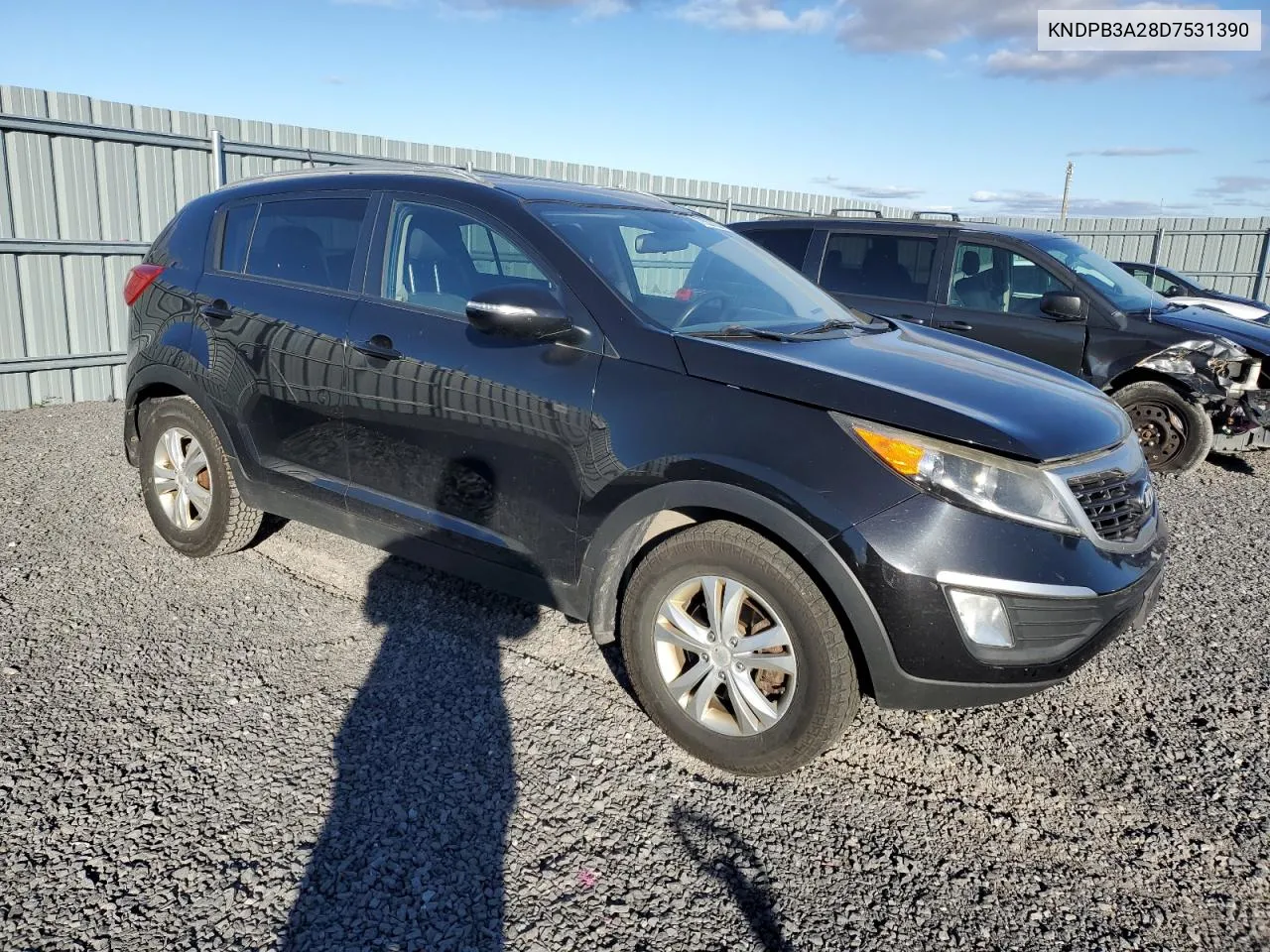 2013 Kia Sportage Base VIN: KNDPB3A28D7531390 Lot: 77557054