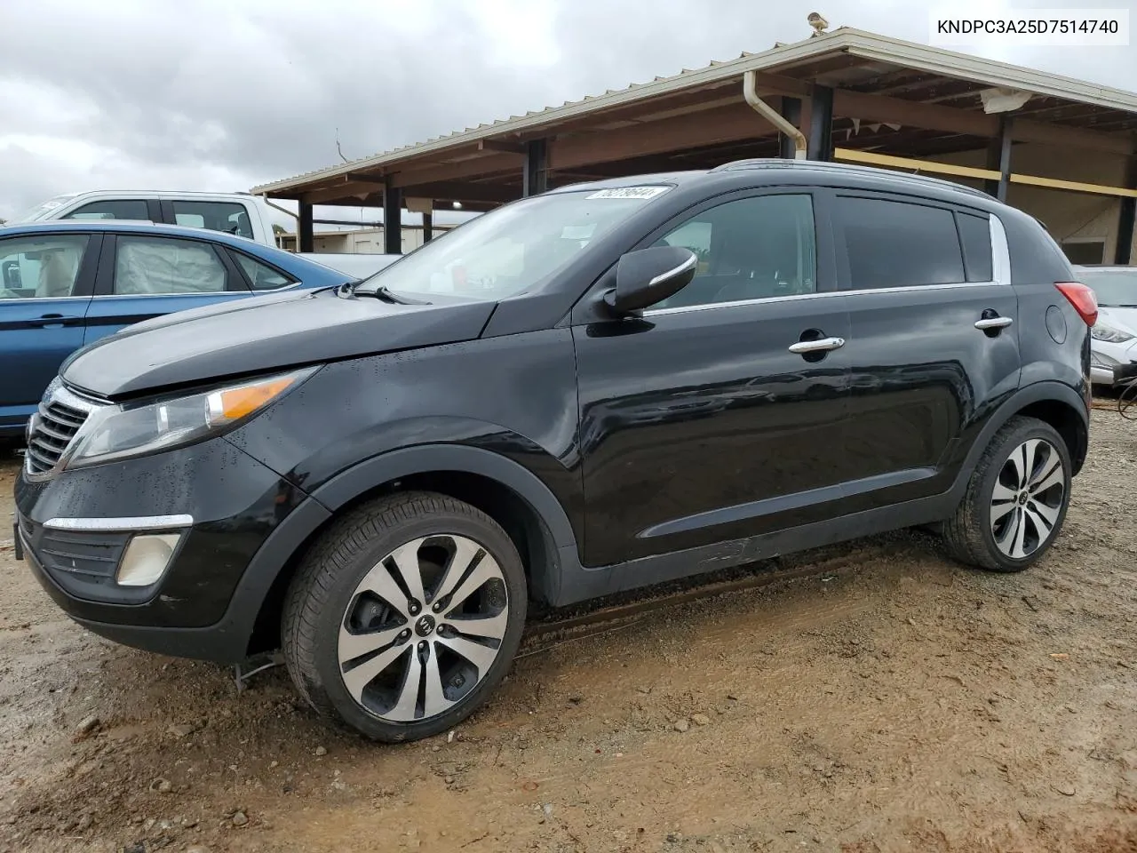 2013 Kia Sportage Ex VIN: KNDPC3A25D7514740 Lot: 78279644