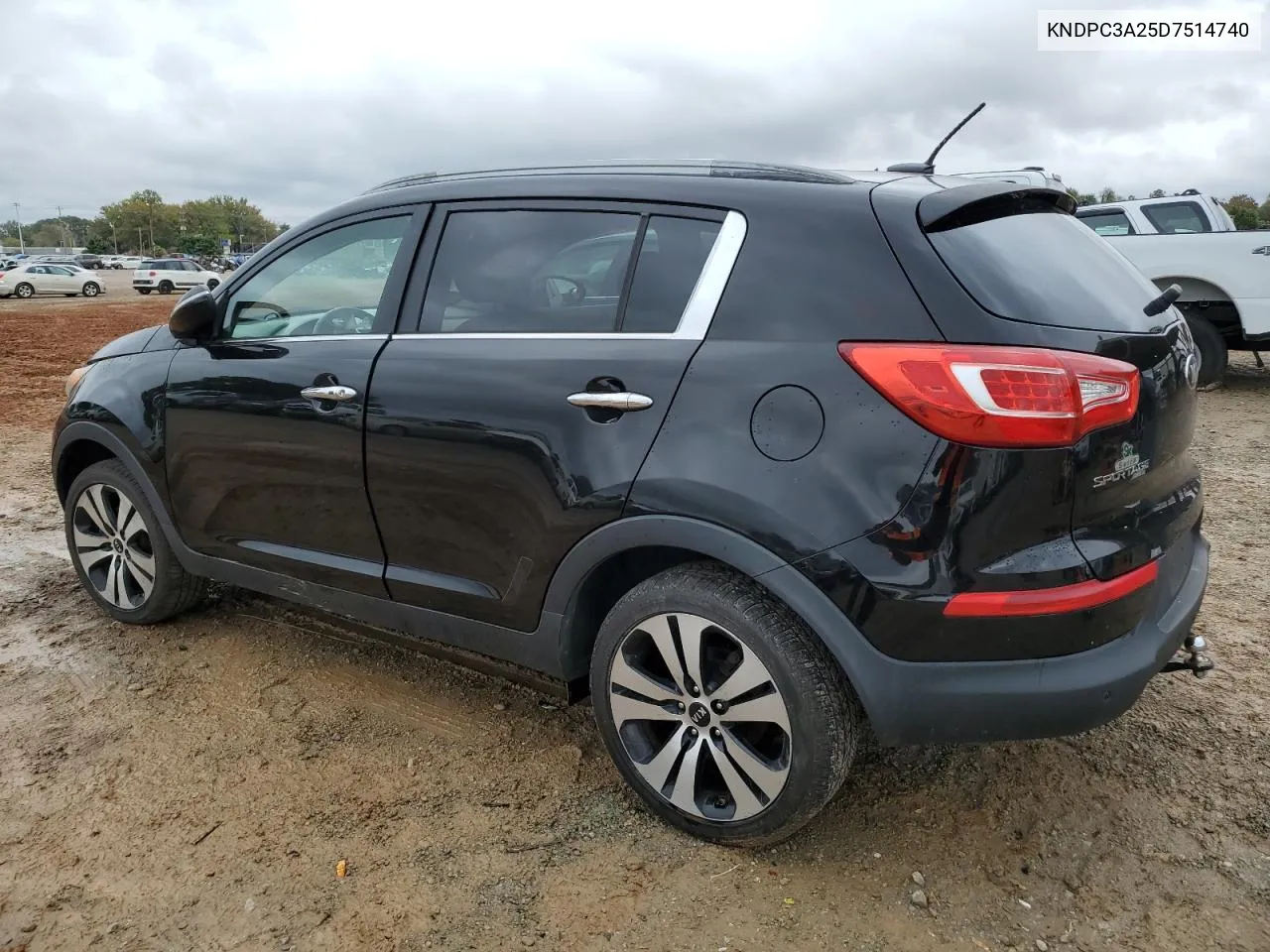 2013 Kia Sportage Ex VIN: KNDPC3A25D7514740 Lot: 78279644