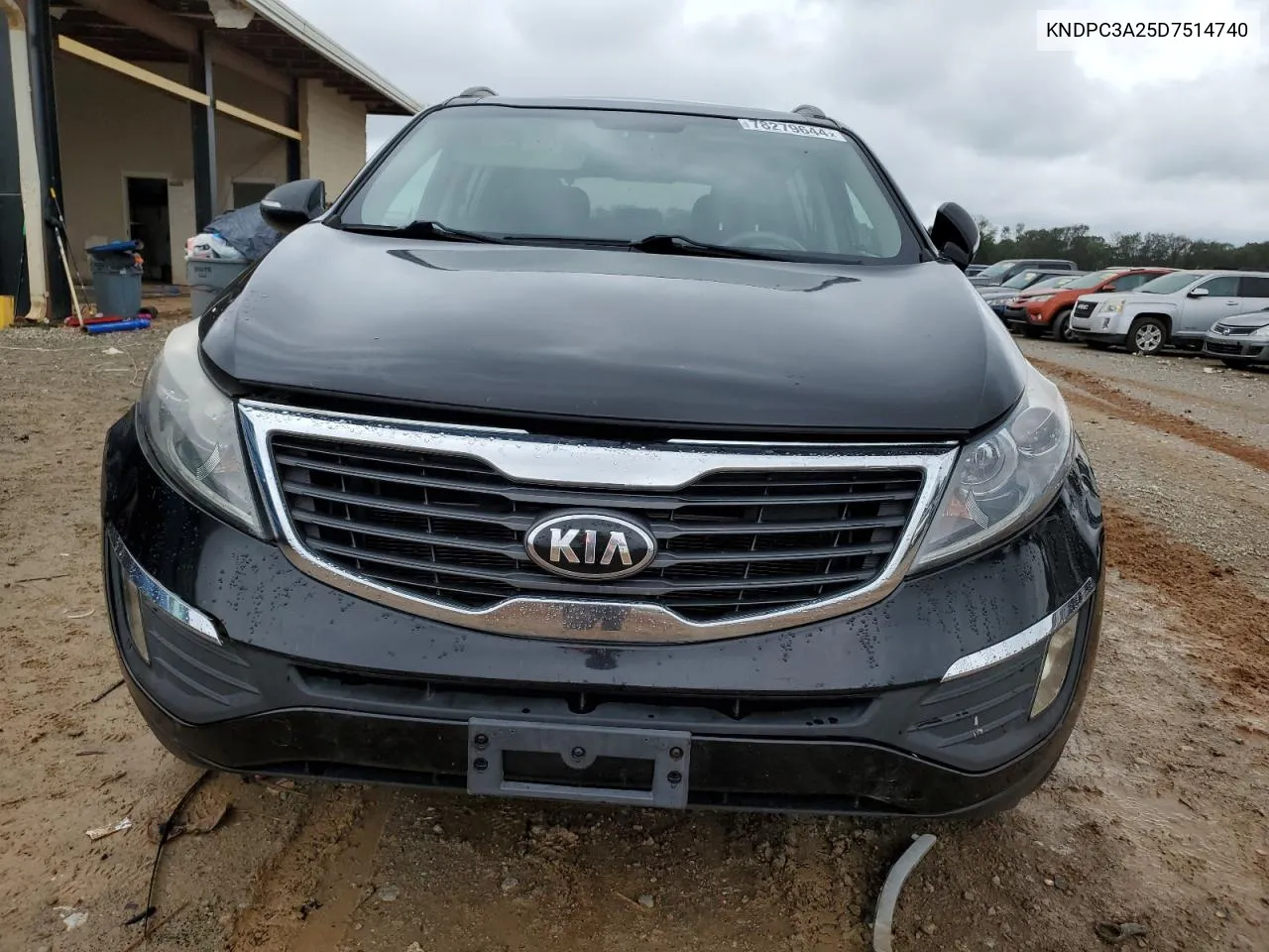 2013 Kia Sportage Ex VIN: KNDPC3A25D7514740 Lot: 78279644