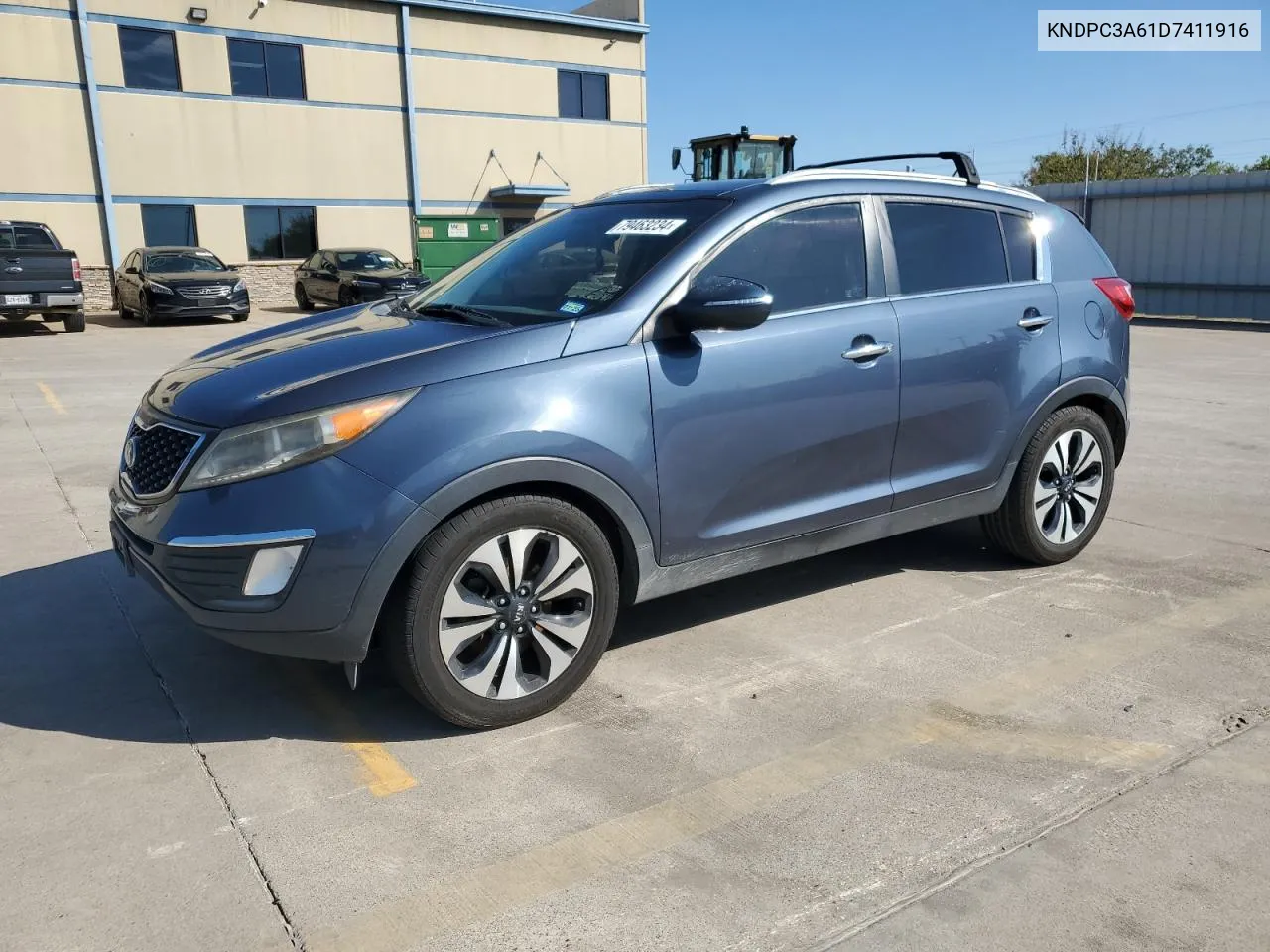 2013 Kia Sportage Sx VIN: KNDPC3A61D7411916 Lot: 79463234