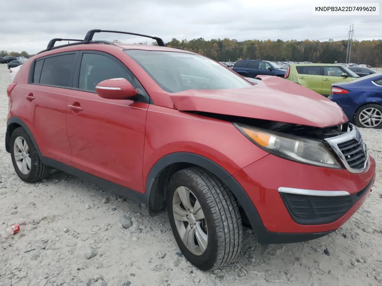 2013 Kia Sportage Base VIN: KNDPB3A22D7499620 Lot: 79484134