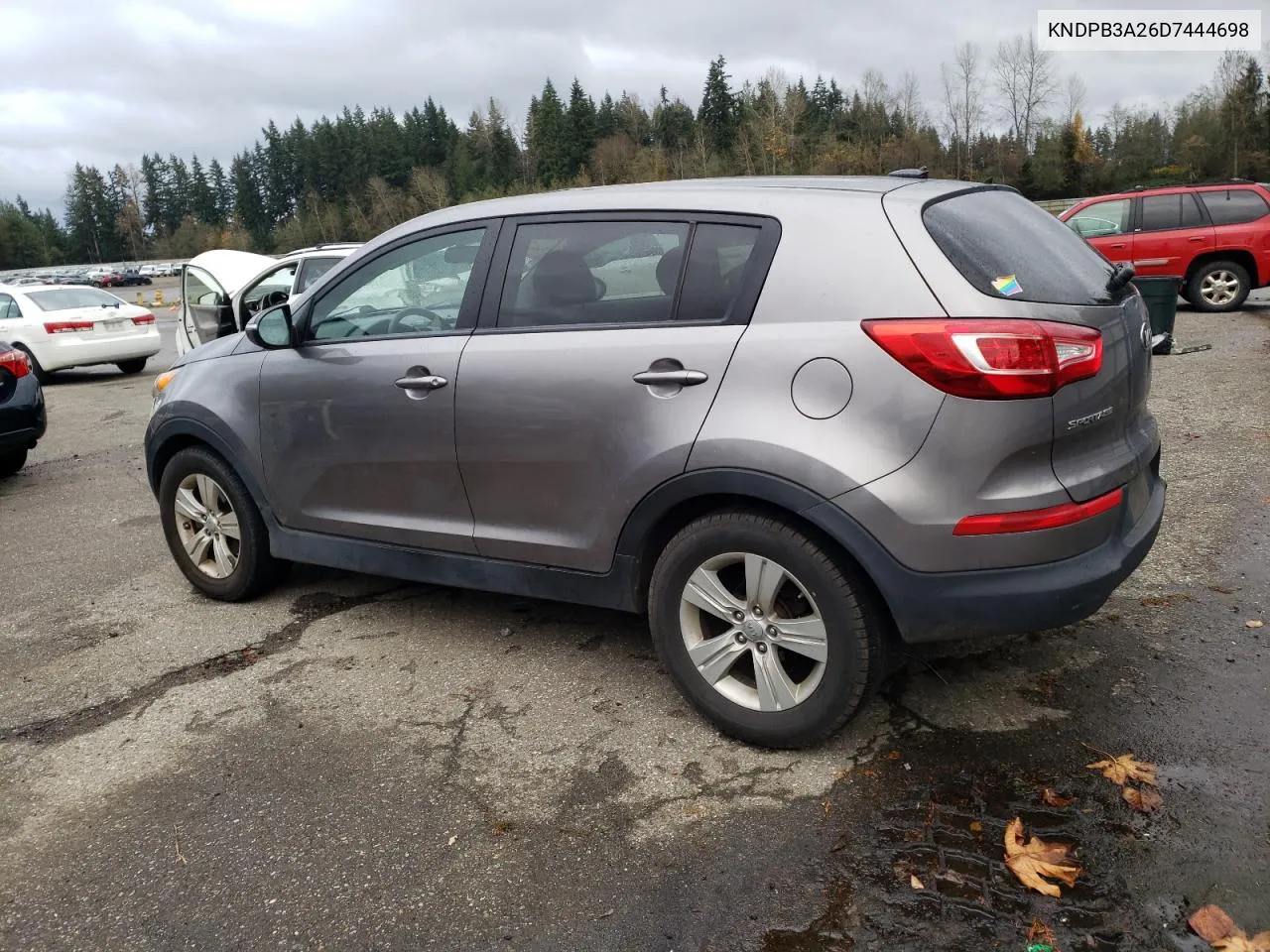 2013 Kia Sportage Base VIN: KNDPB3A26D7444698 Lot: 80266394