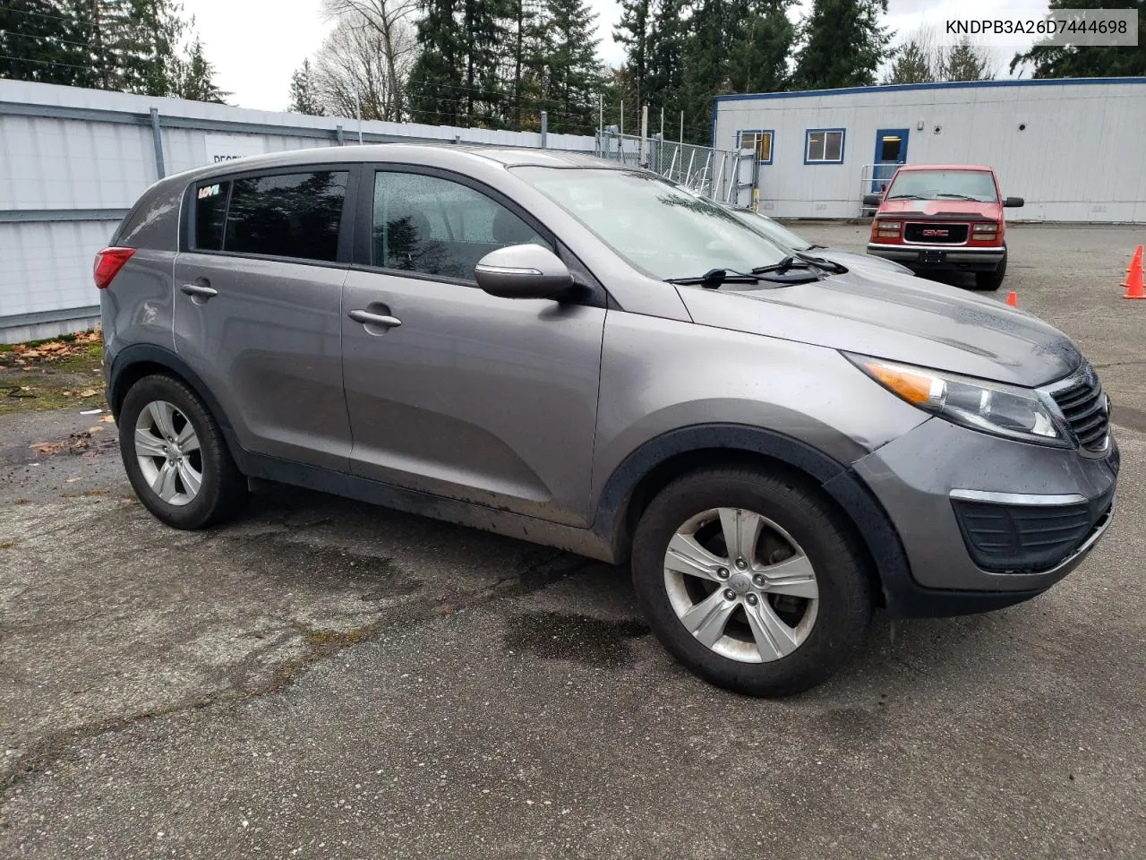 2013 Kia Sportage Base VIN: KNDPB3A26D7444698 Lot: 80266394