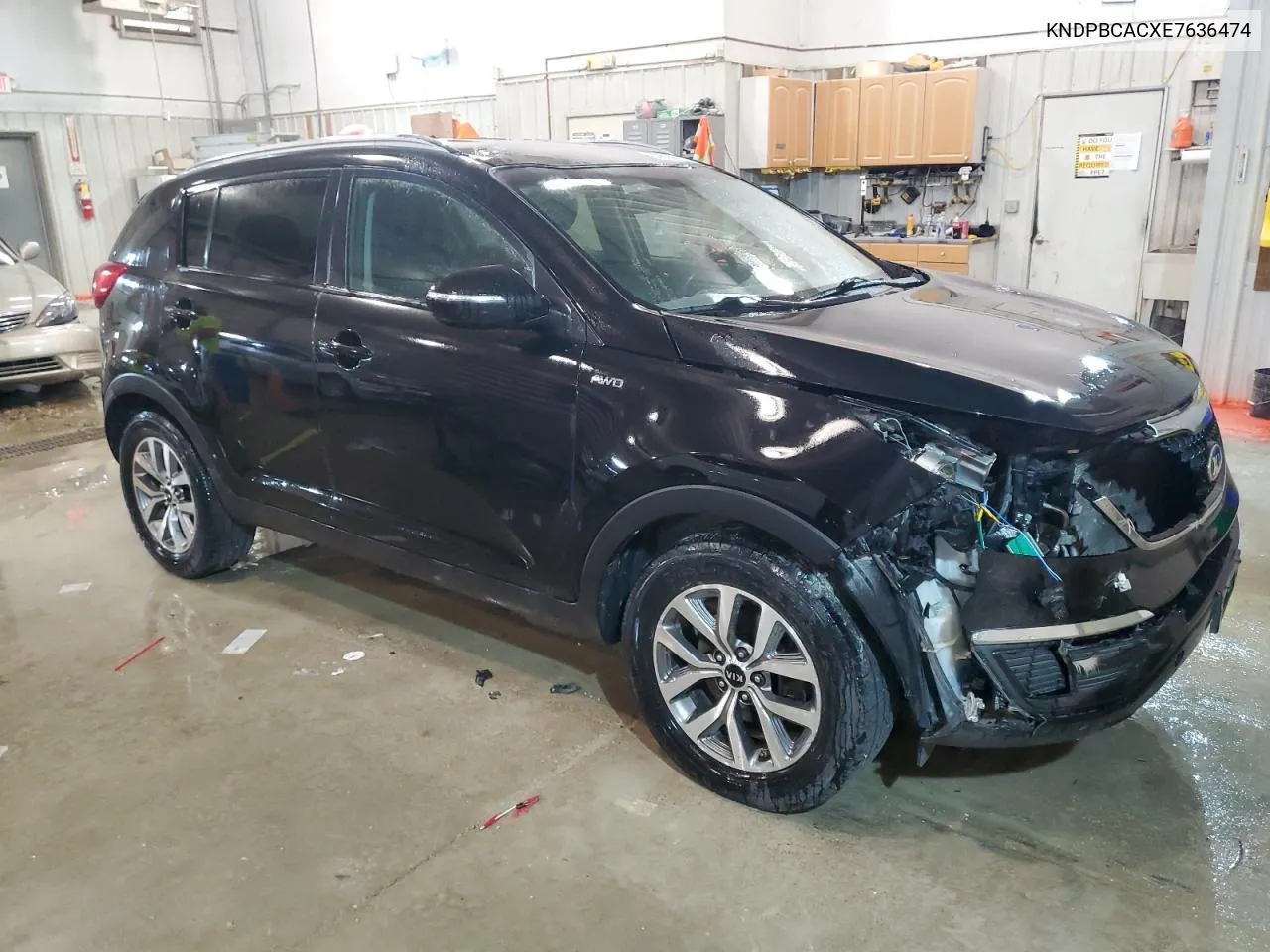 2014 Kia Sportage Lx VIN: KNDPBCACXE7636474 Lot: 50805674