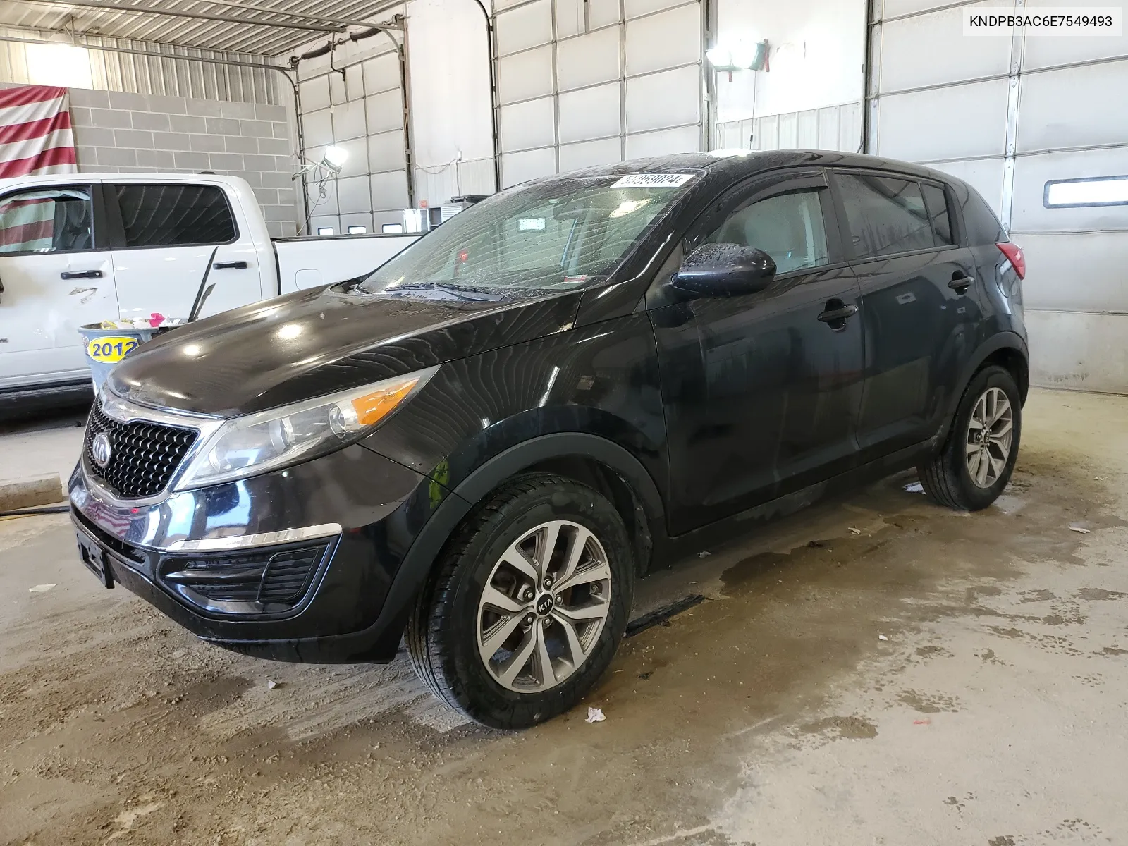 KNDPB3AC6E7549493 2014 Kia Sportage Base