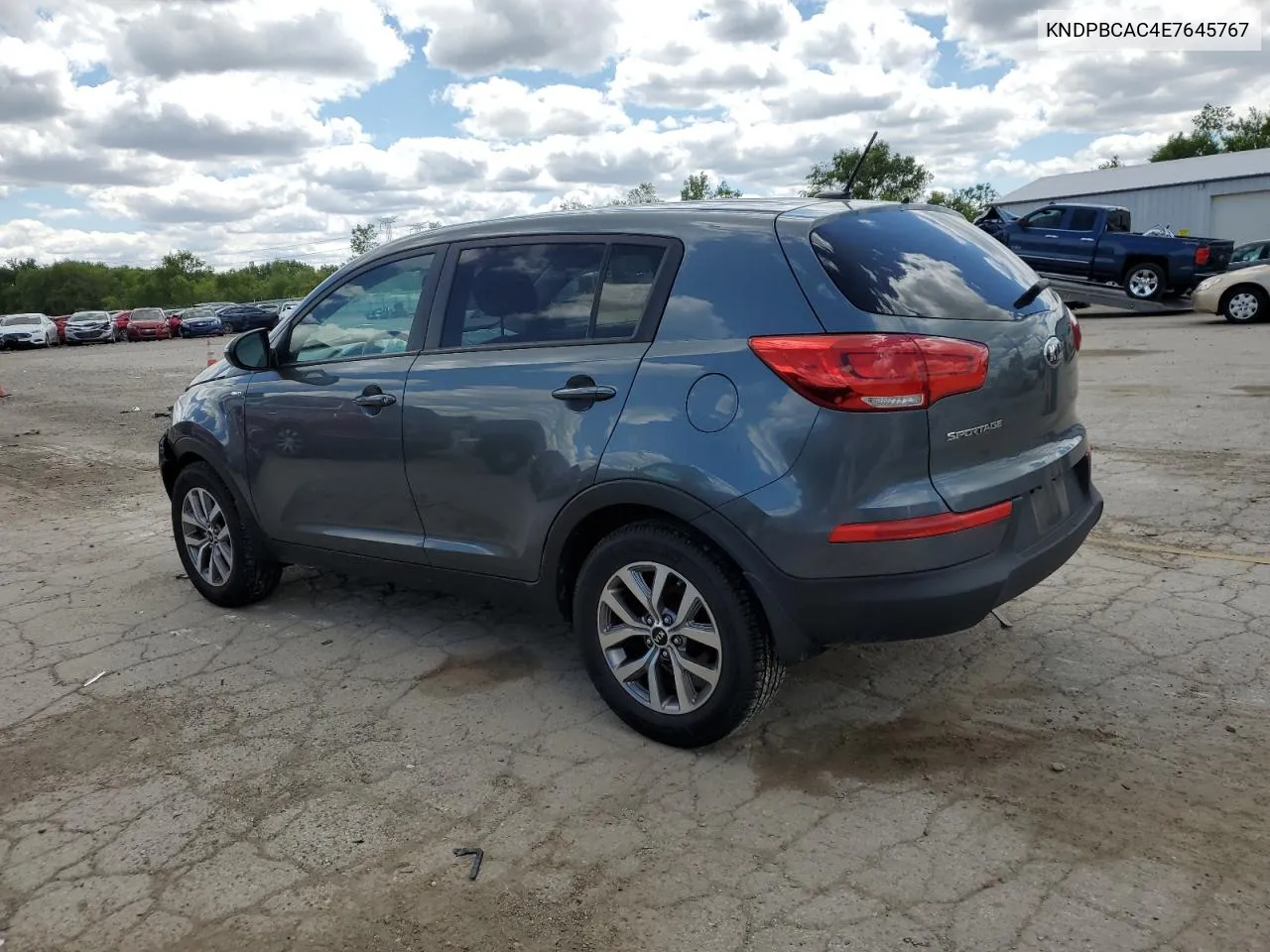 KNDPBCAC4E7645767 2014 Kia Sportage Lx