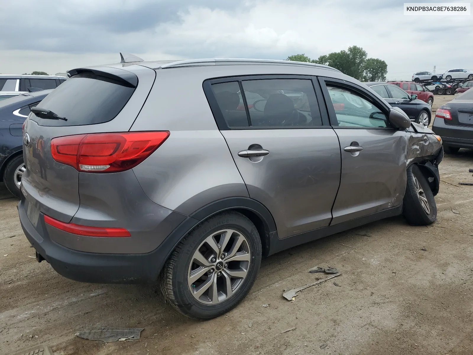 KNDPB3AC8E7638286 2014 Kia Sportage Base