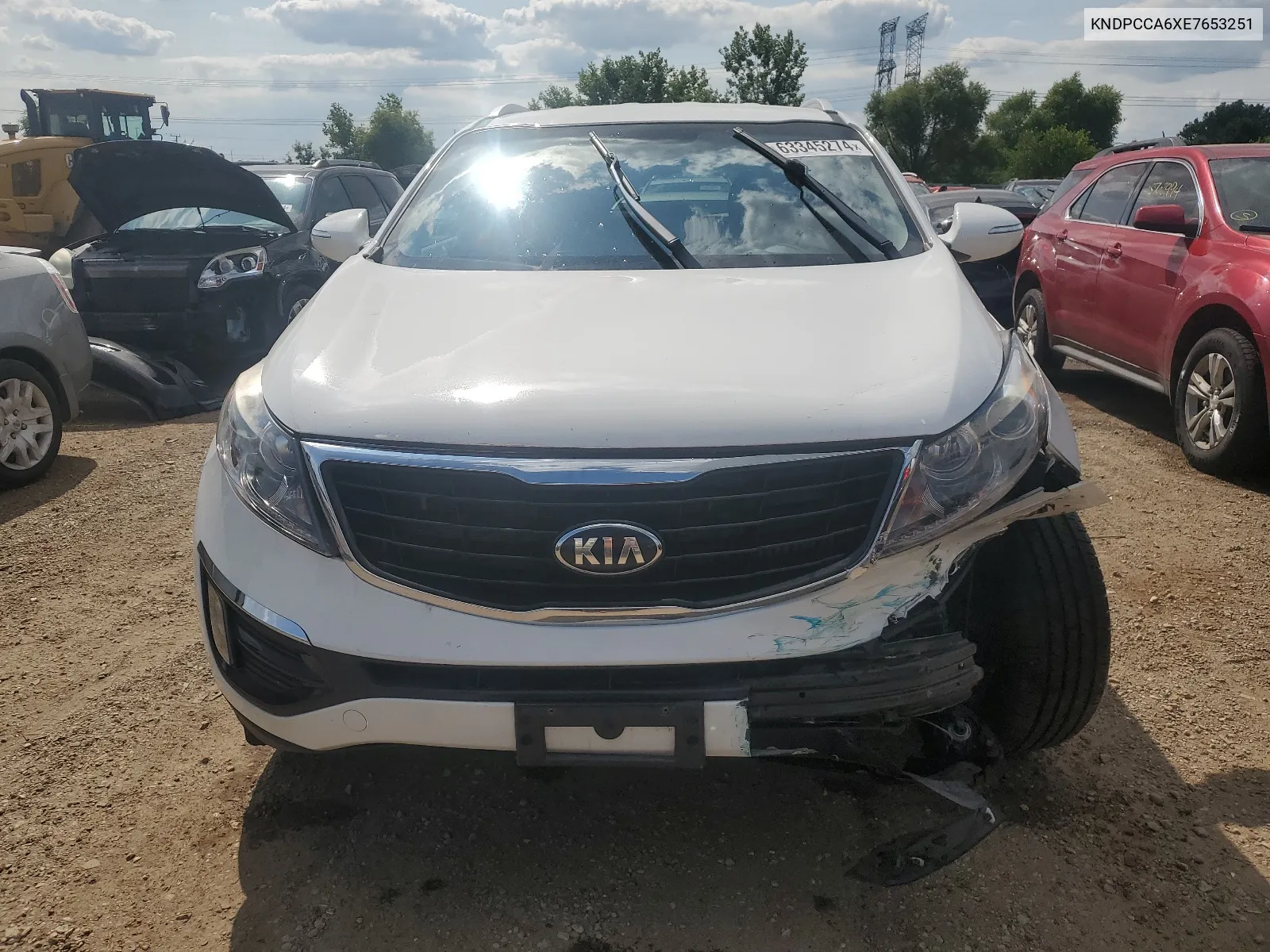 2014 Kia Sportage Sx VIN: KNDPCCA6XE7653251 Lot: 63345274