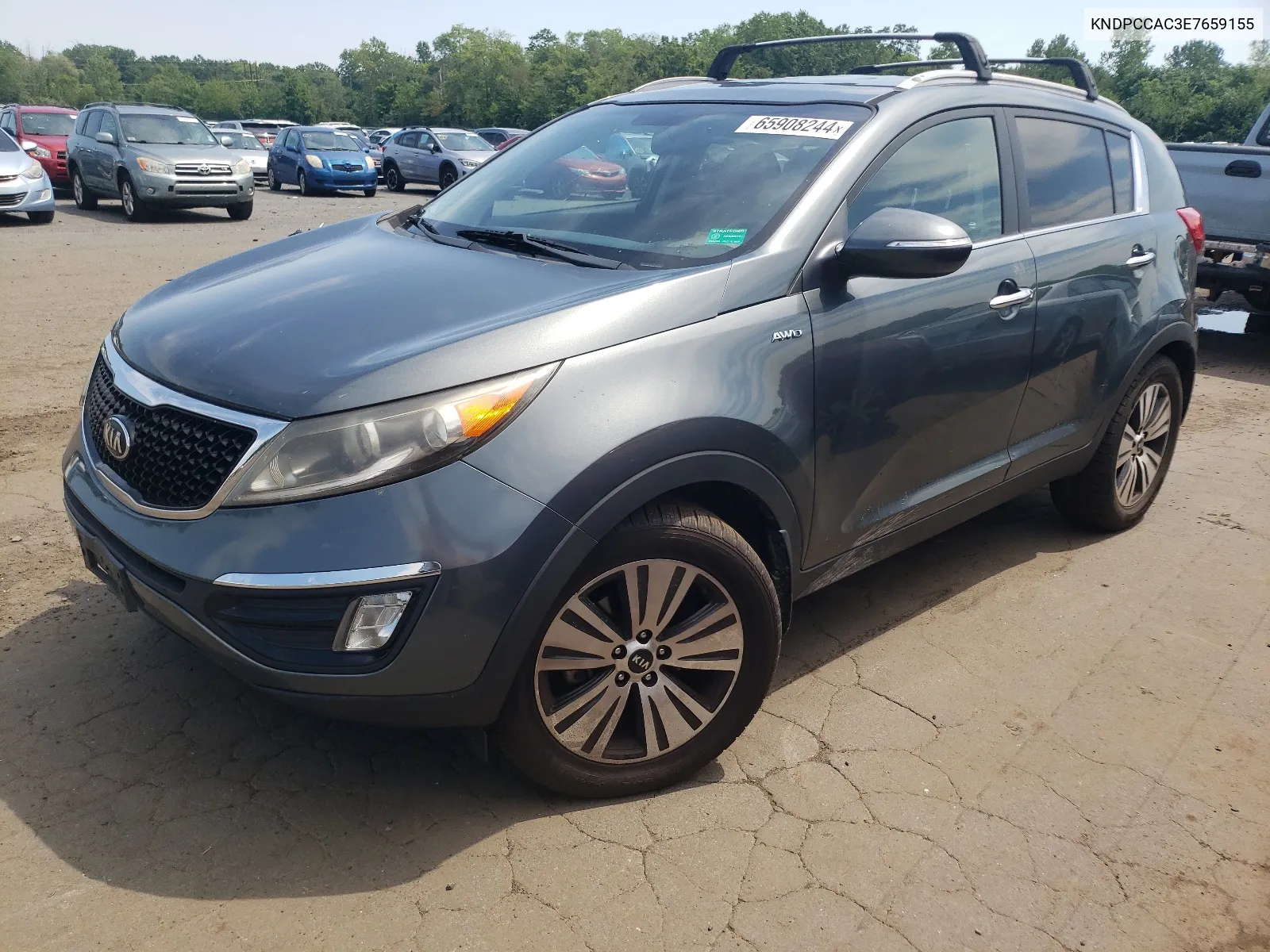 KNDPCCAC3E7659155 2014 Kia Sportage Ex